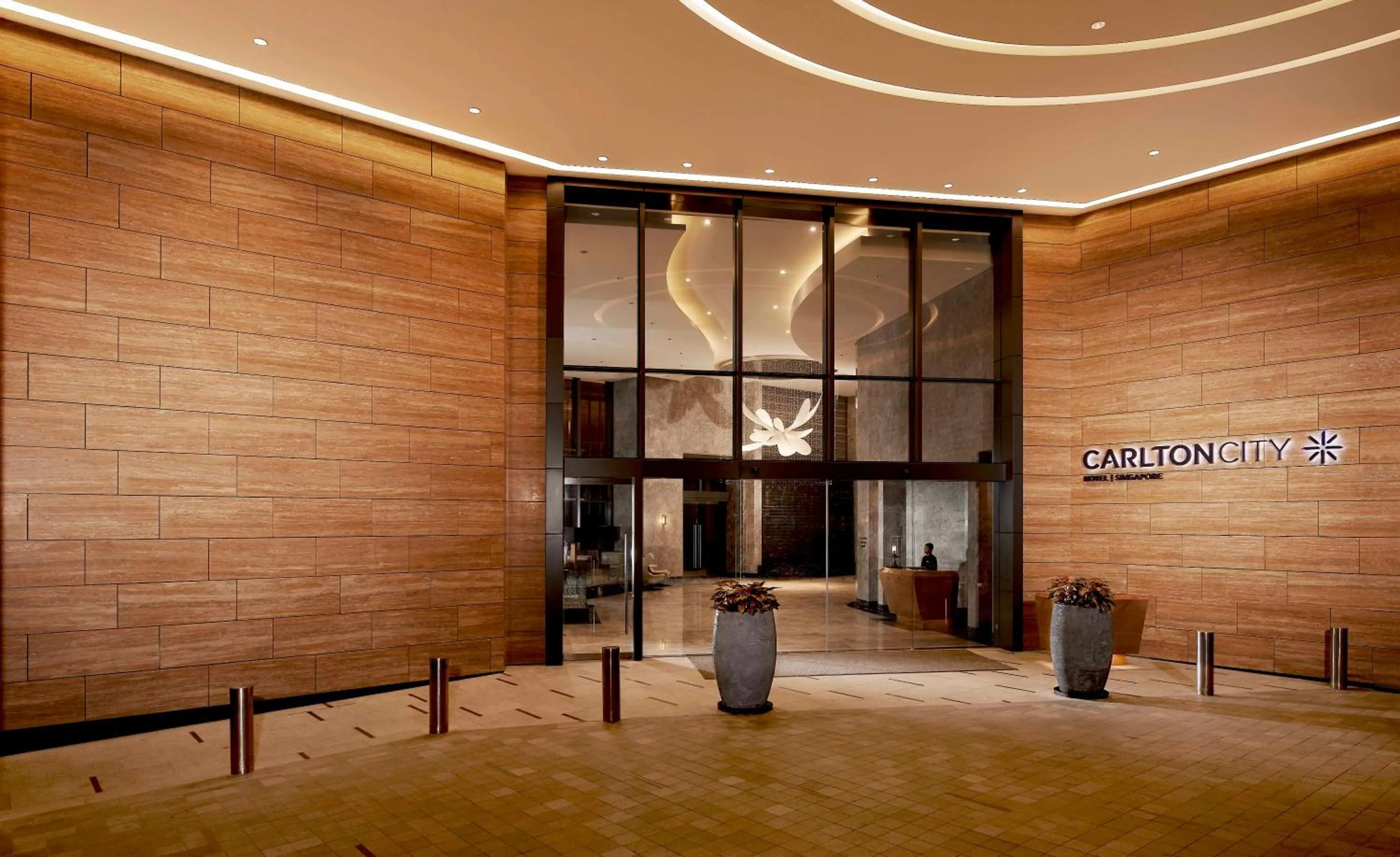 Facade/entrance in Carlton City Hotel Singapore