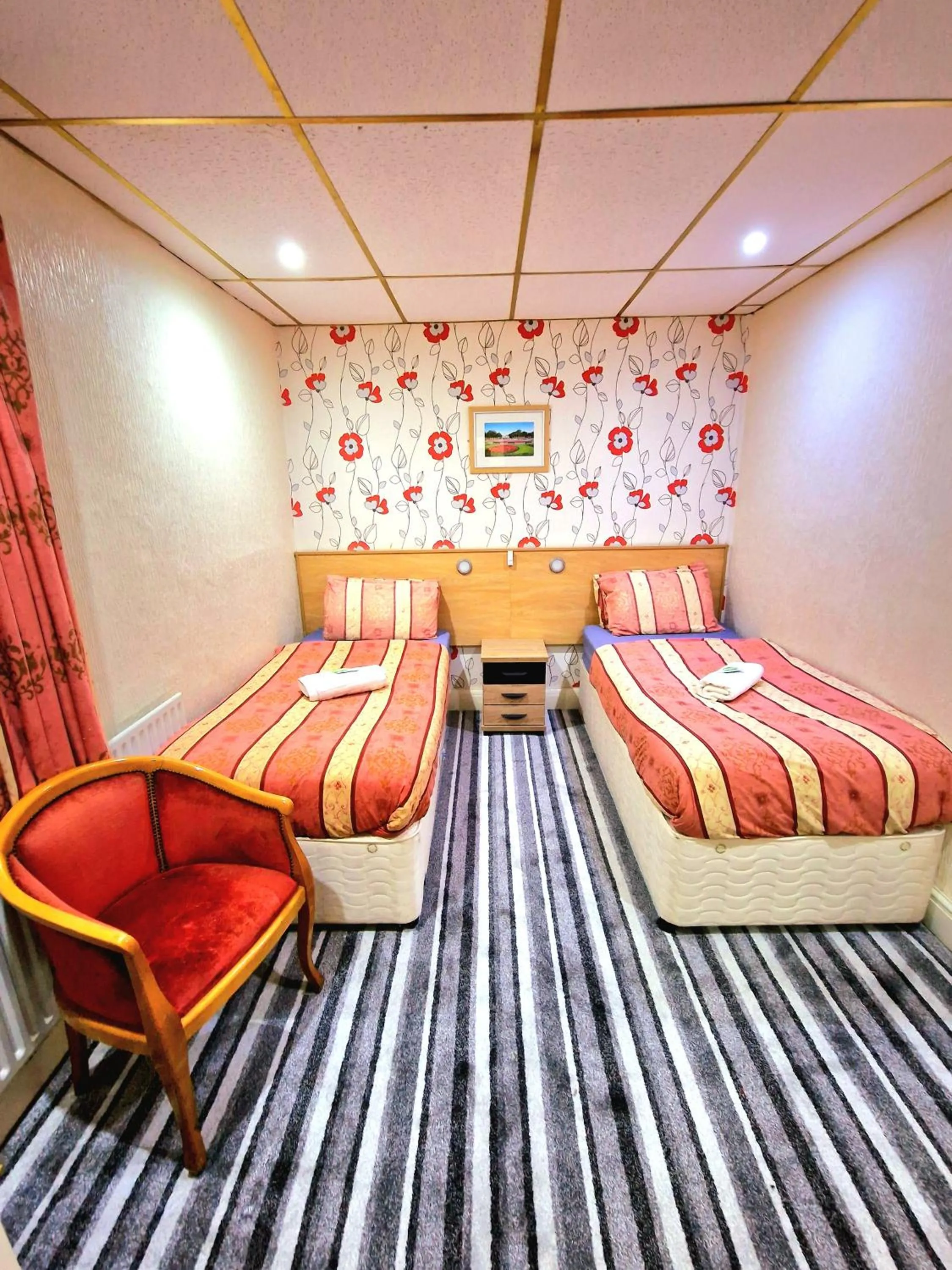 Bedroom, Bed in The Albany hotel