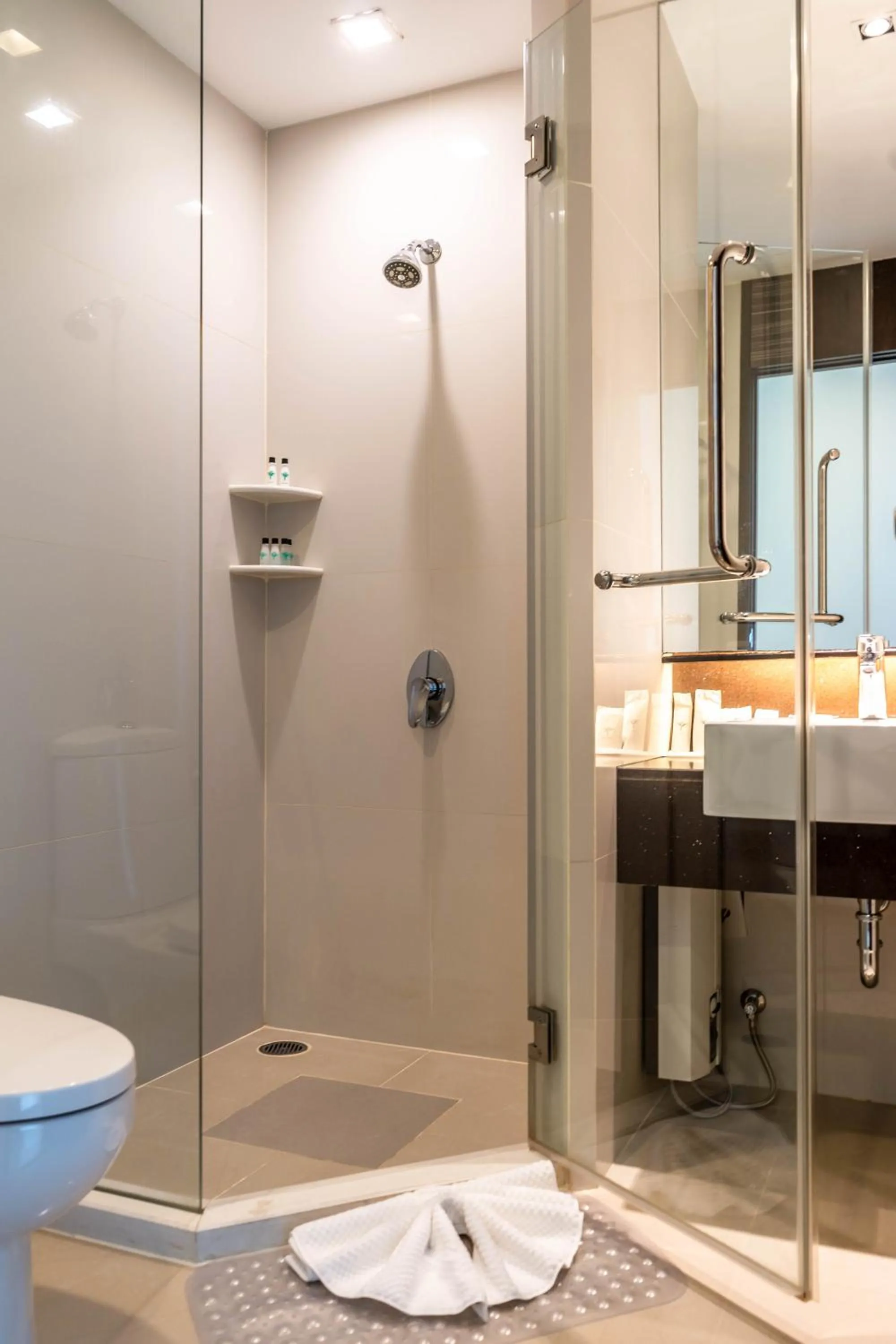 Shower in Jasmine Grande Residence