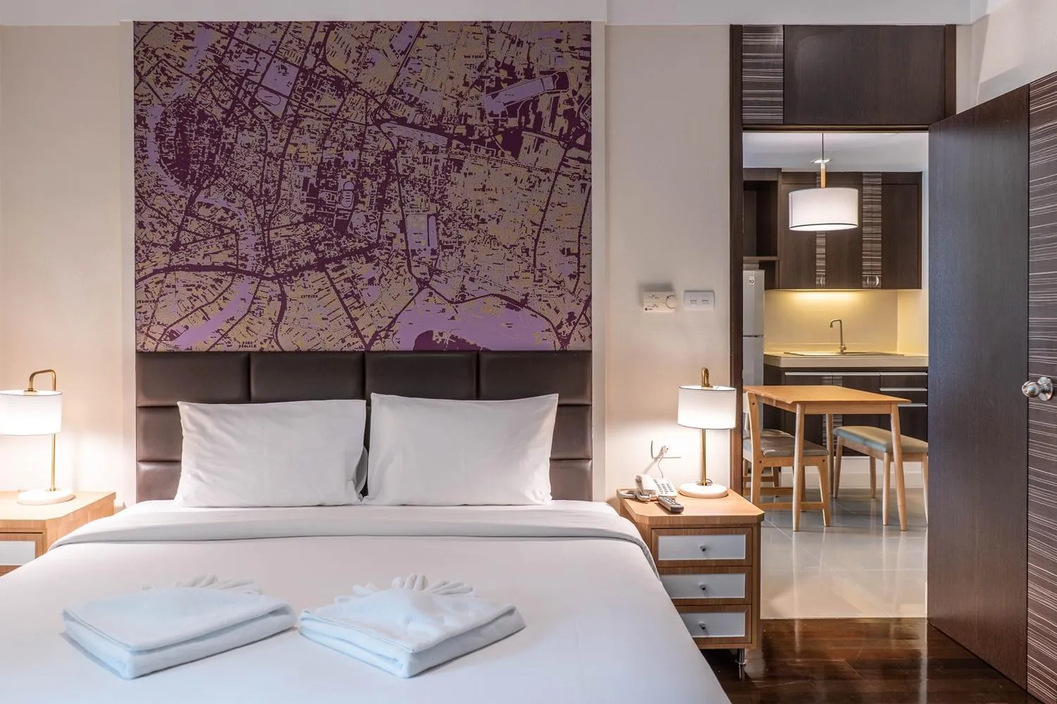 Bedroom, Bed in Jasmine Grande Residence