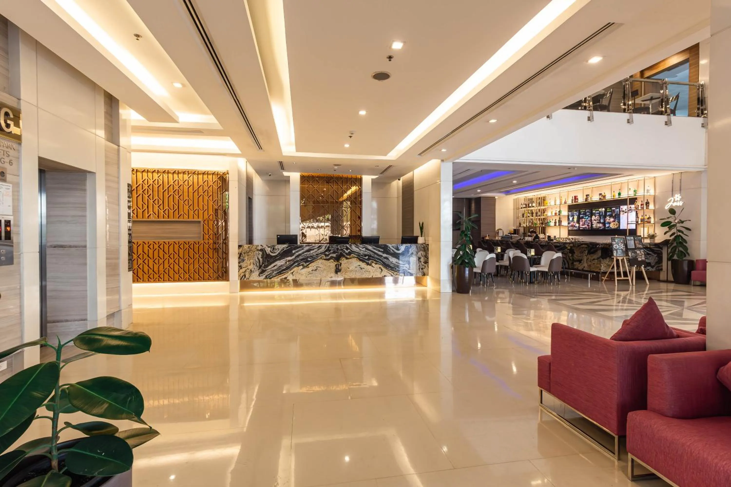 Living room in Jasmine Grande Residence