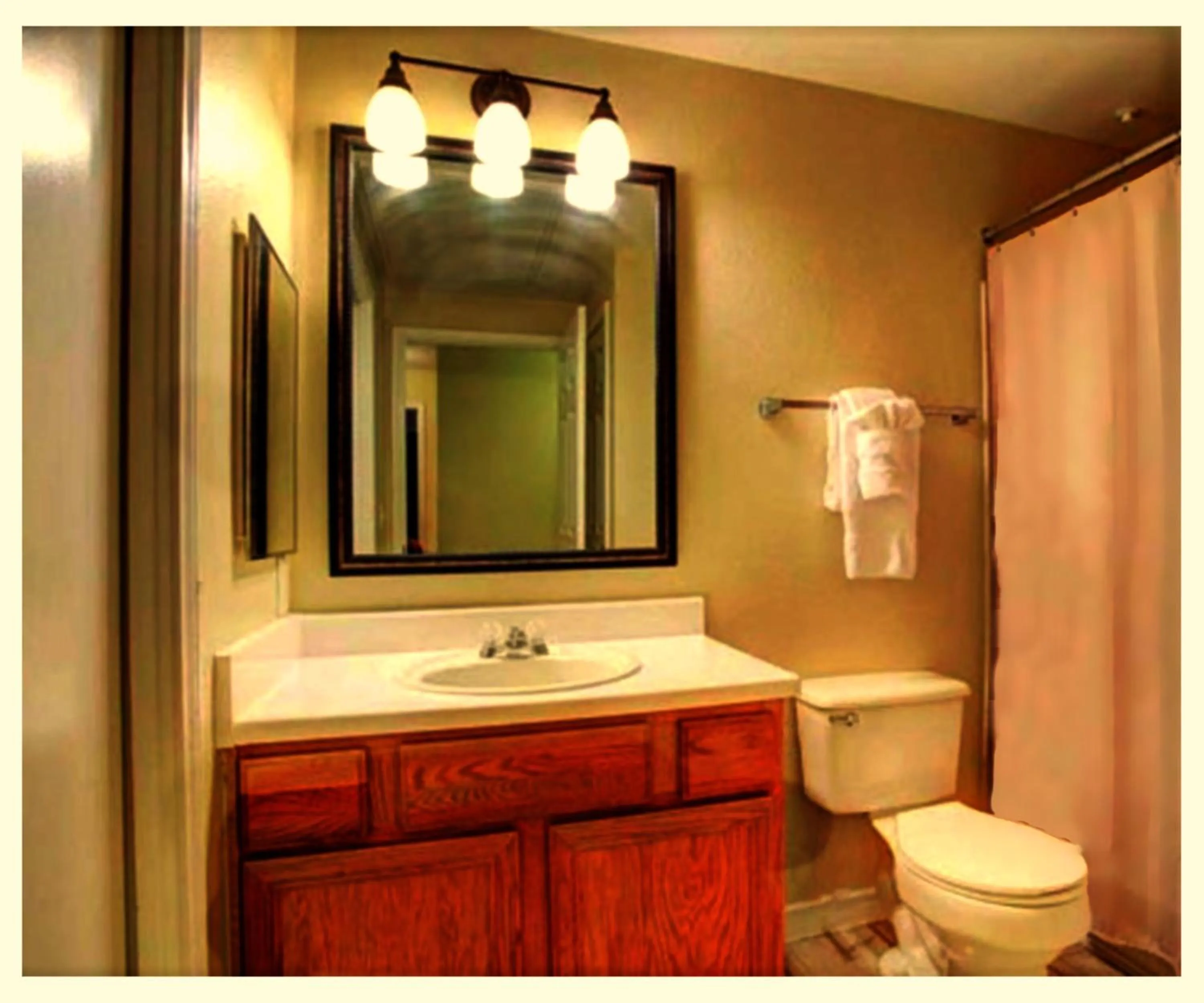 Bathroom in The Reside Fully Furnished Condos - Medical Stays Welcome