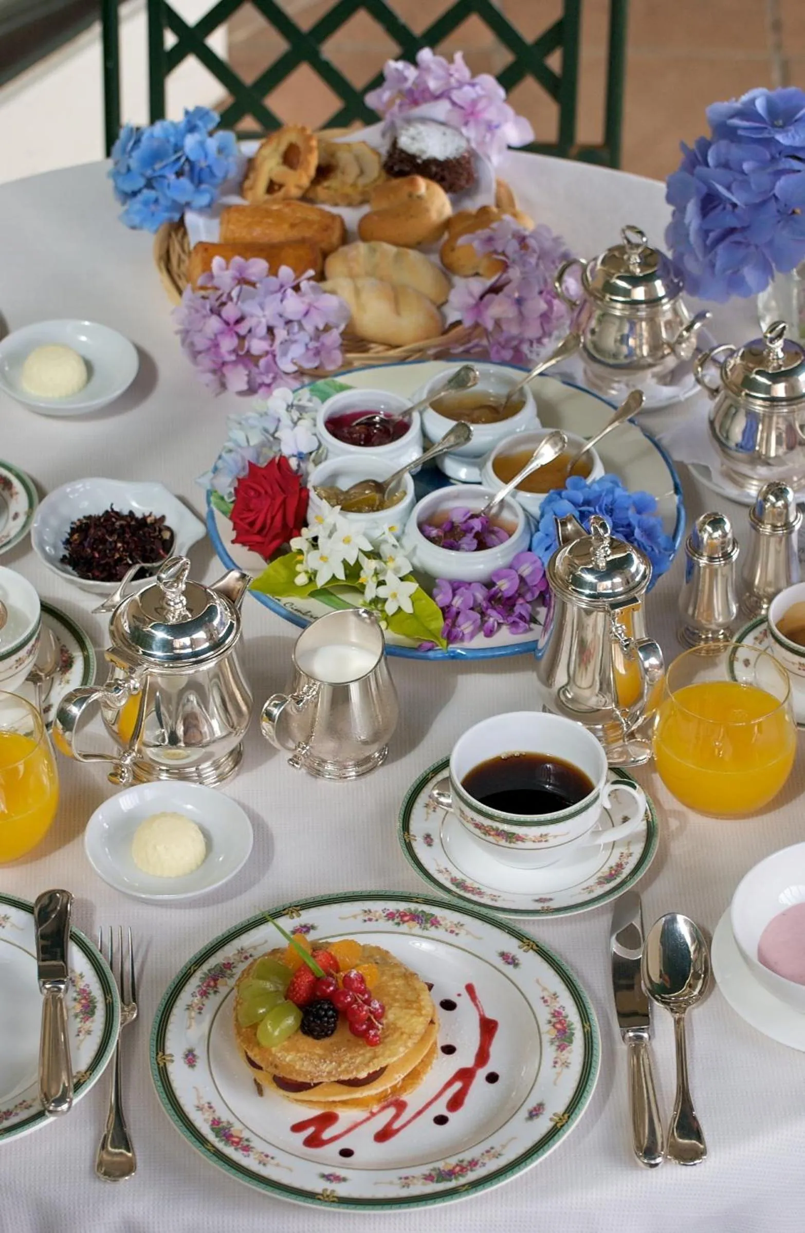 Breakfast in Hotel Villa Cimbrone