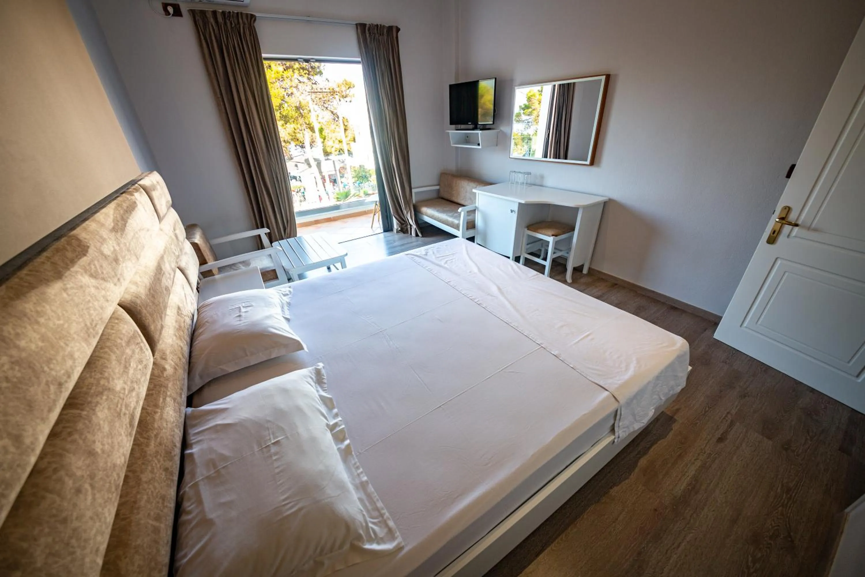 Bed in New Heaven Hotel