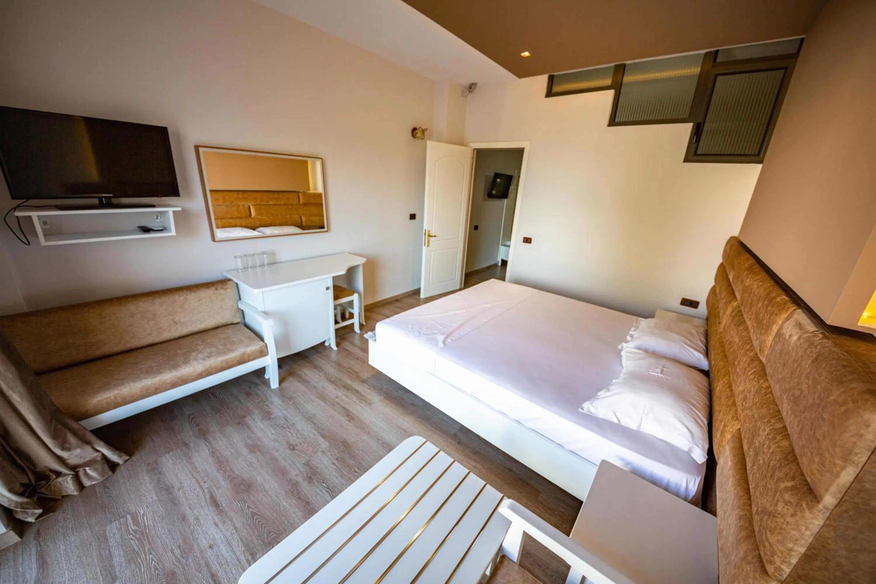 Bed in New Heaven Hotel