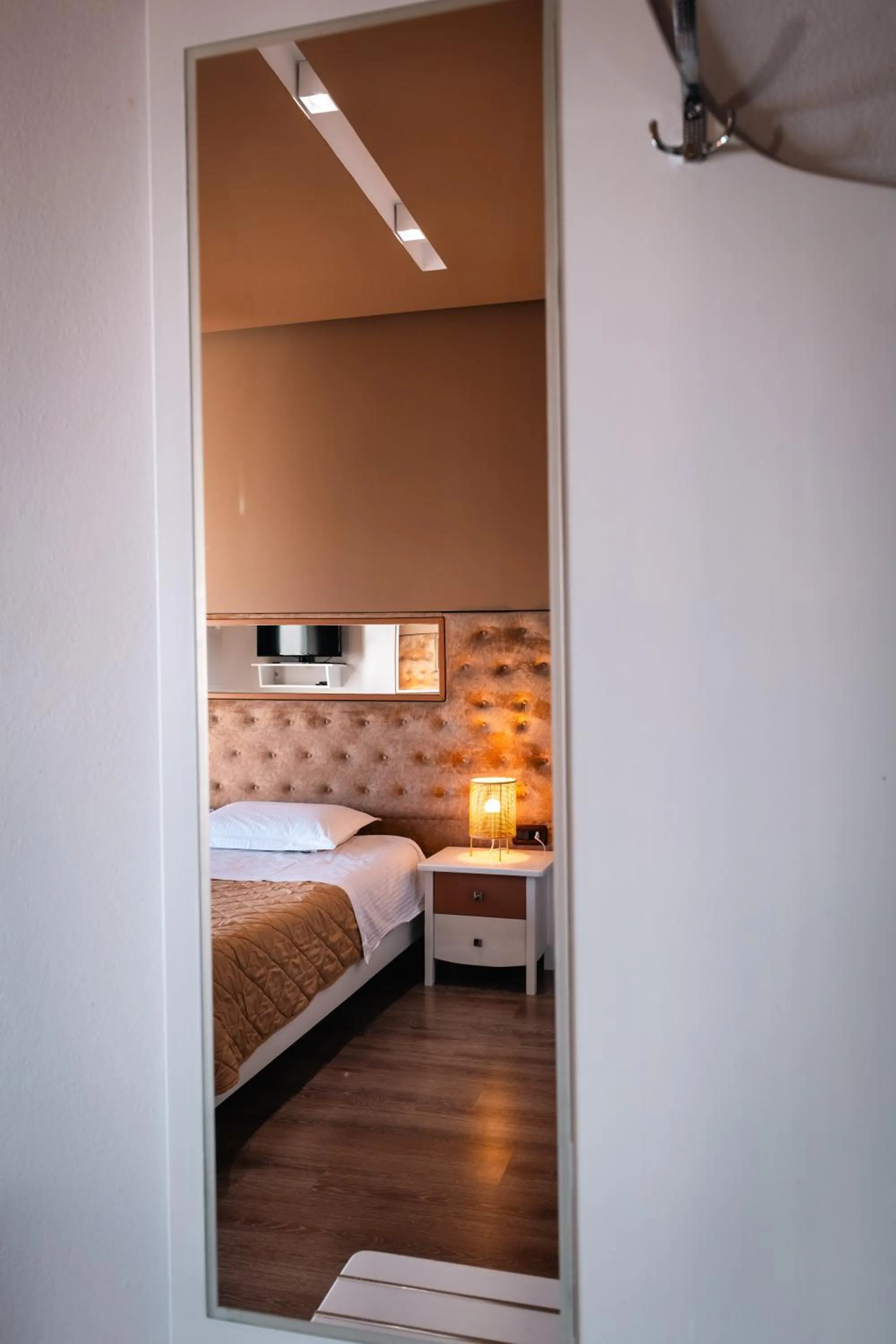 Bed in New Heaven Hotel