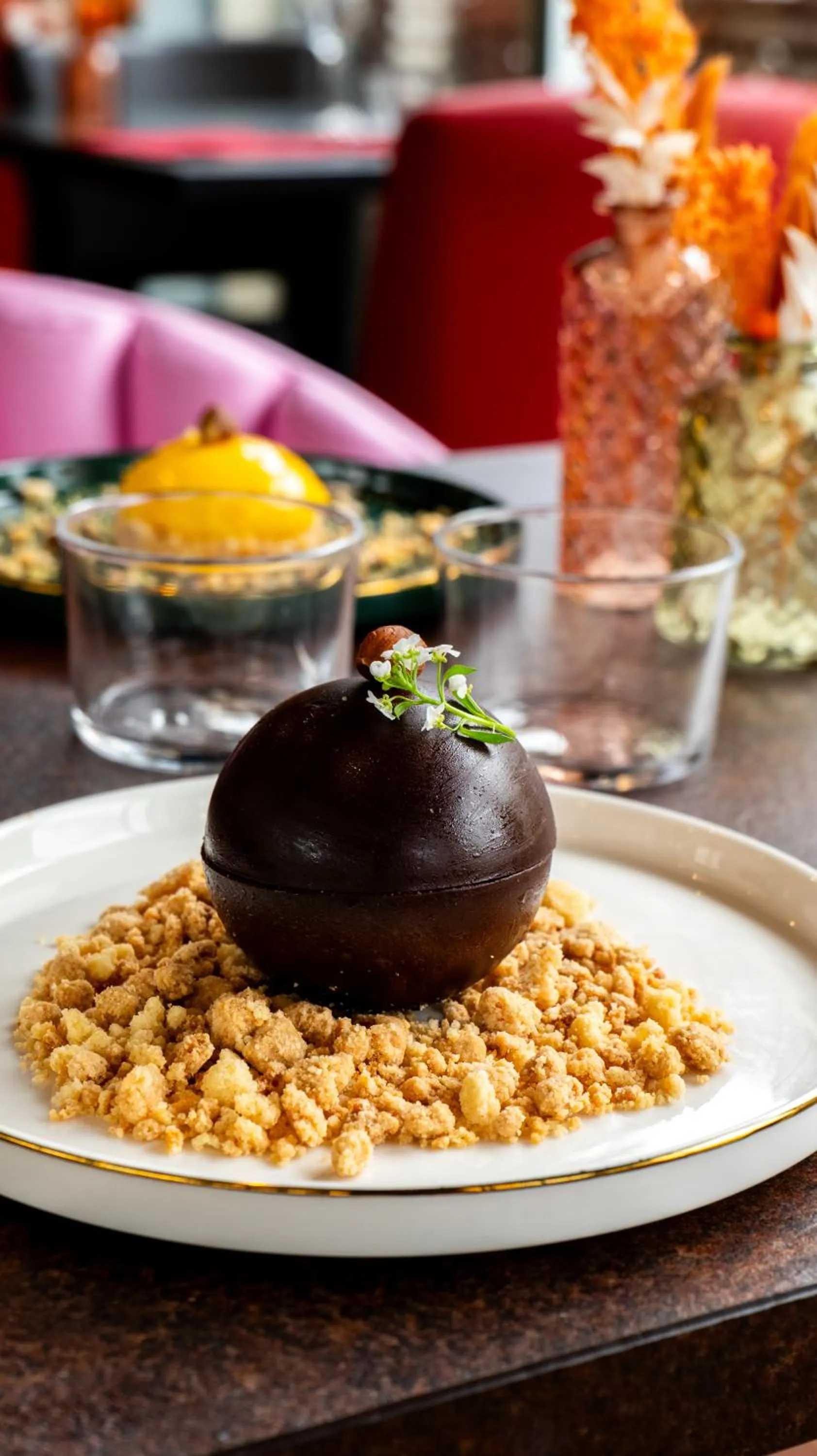 Food and drinks in Hôtel Les Genêts Bayonne