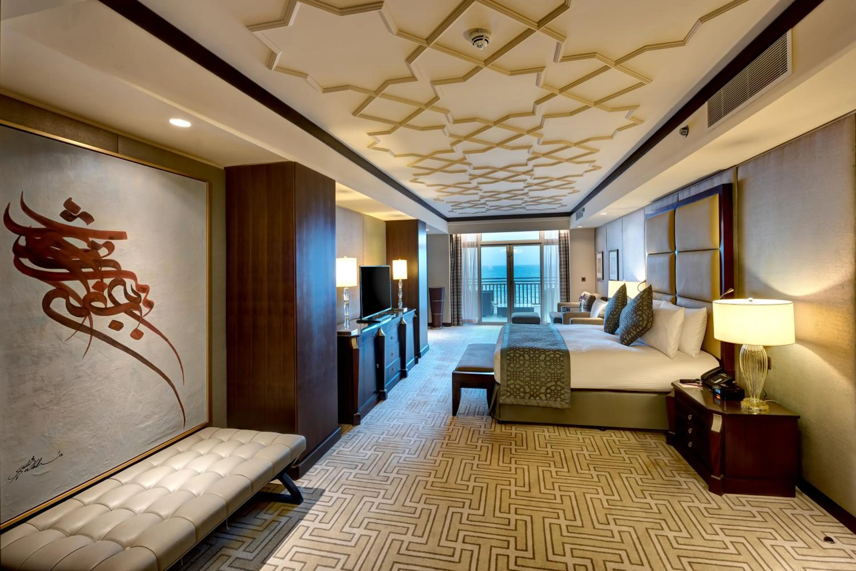 Photo of the whole room, Bed in Crowne Plaza Duqm by IHG