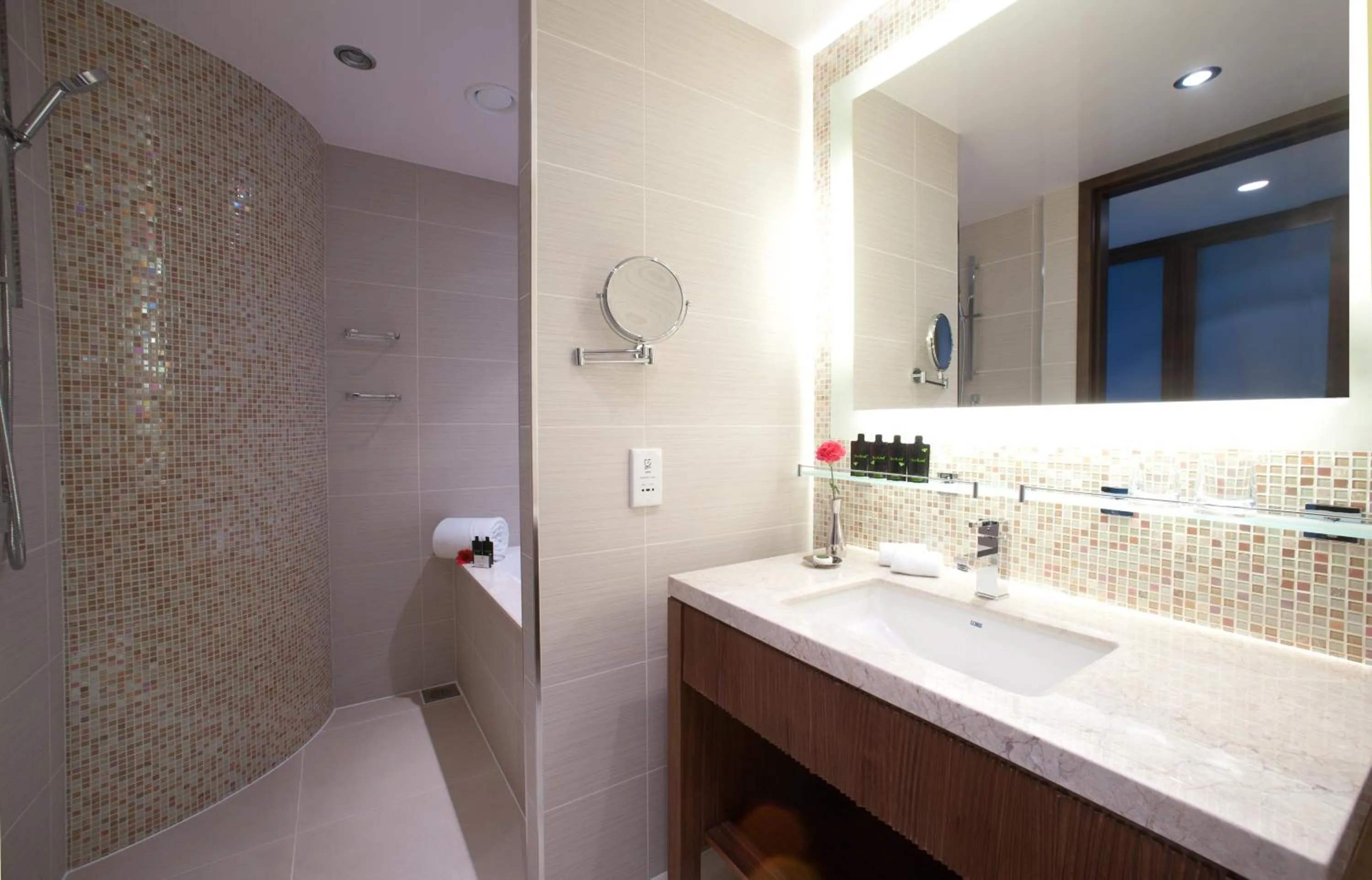 Bathroom in Crowne Plaza Duqm by IHG