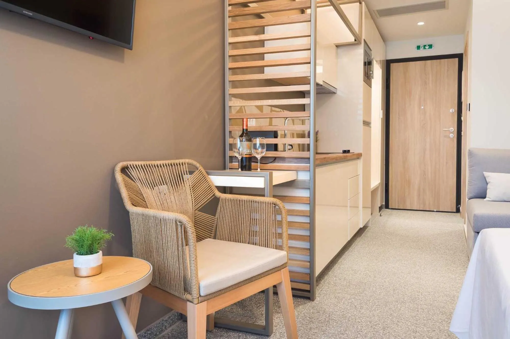 Seating area in Eco Green Residences & Suites