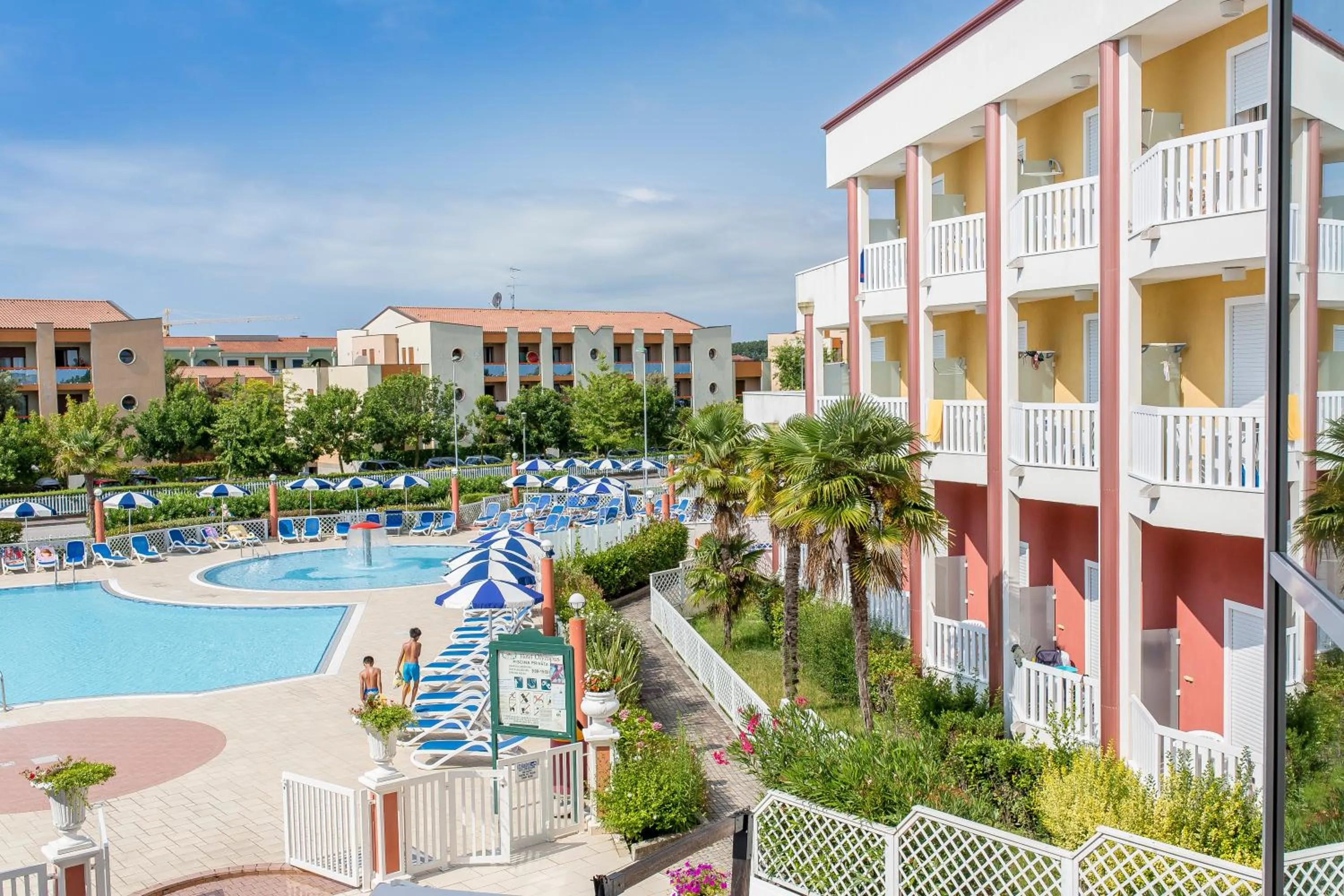 Swimming pool in Hotel Olympus