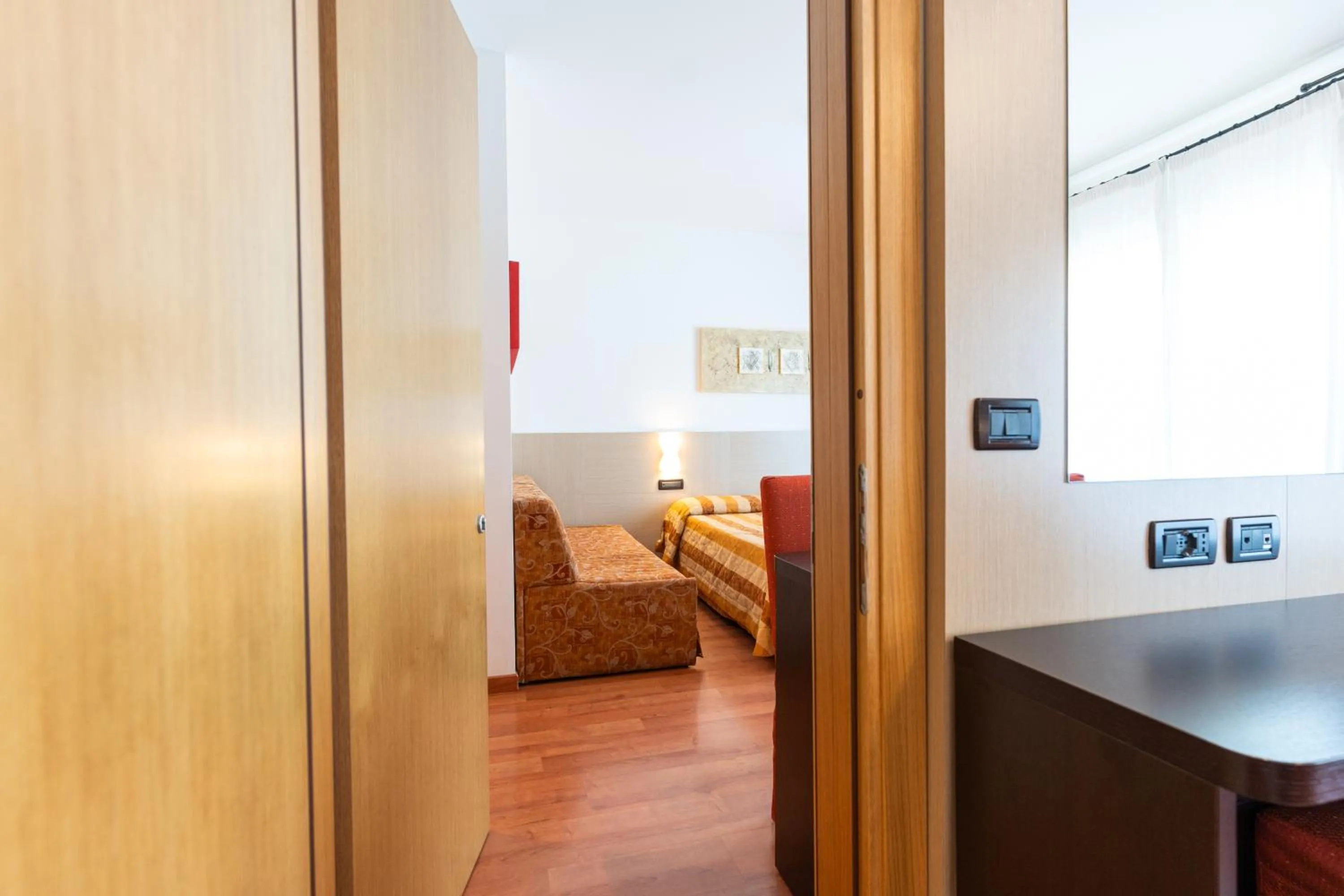 Bedroom, Bed in Hotel Olympus