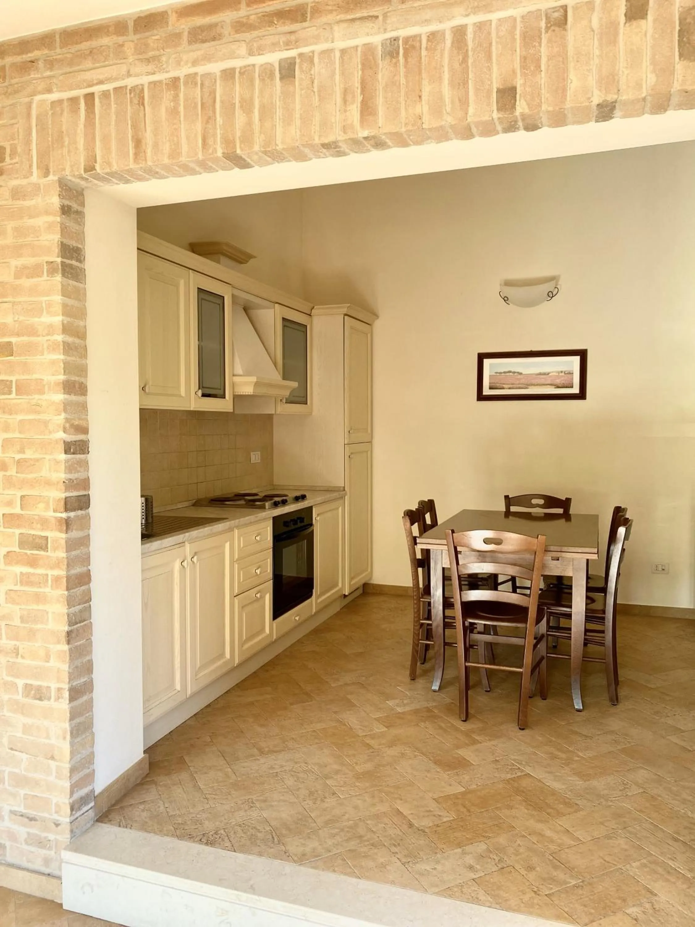 Kitchen or kitchenette in Cumana Blu Apartments