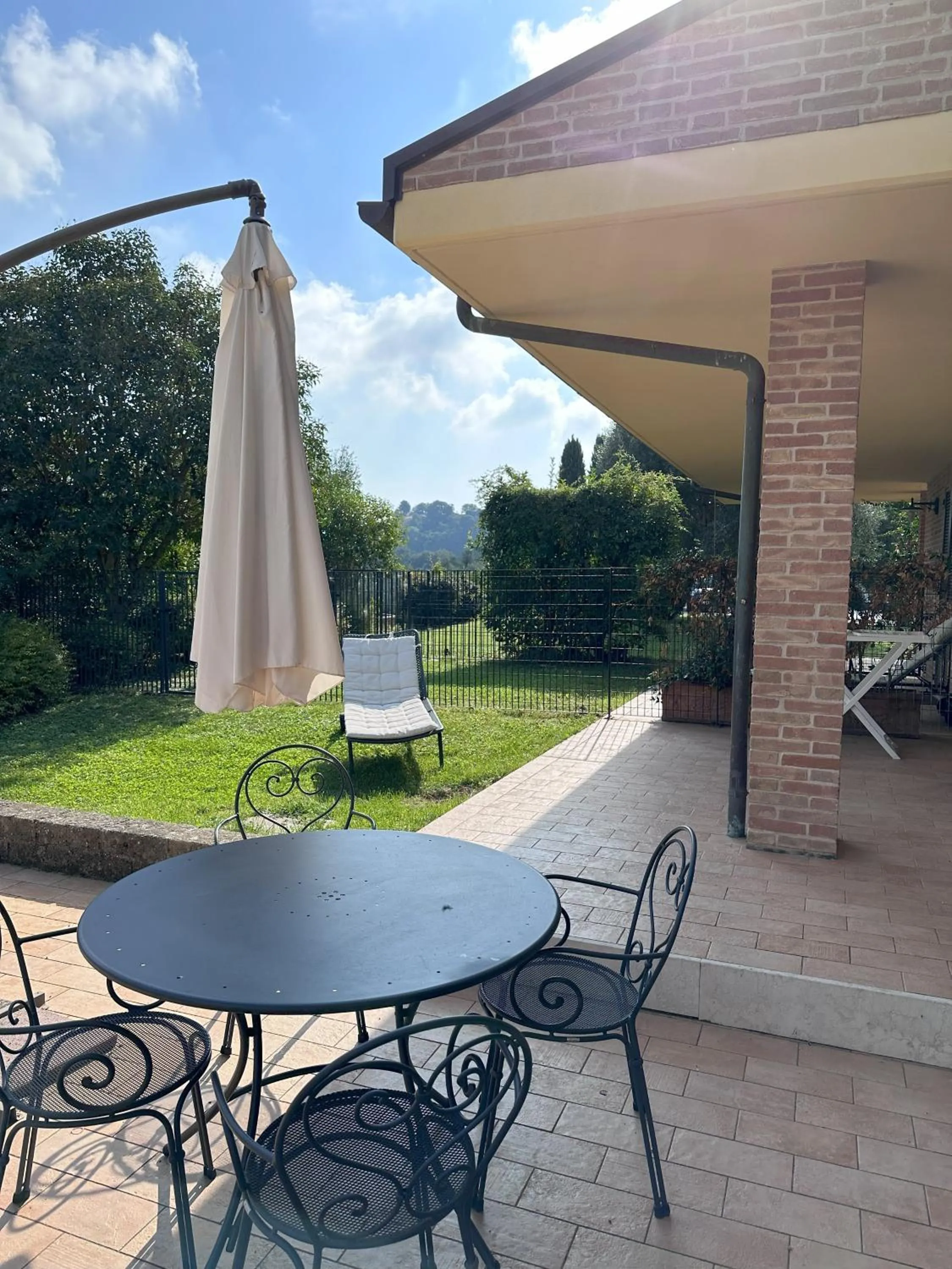 Patio in Cumana Blu Apartments