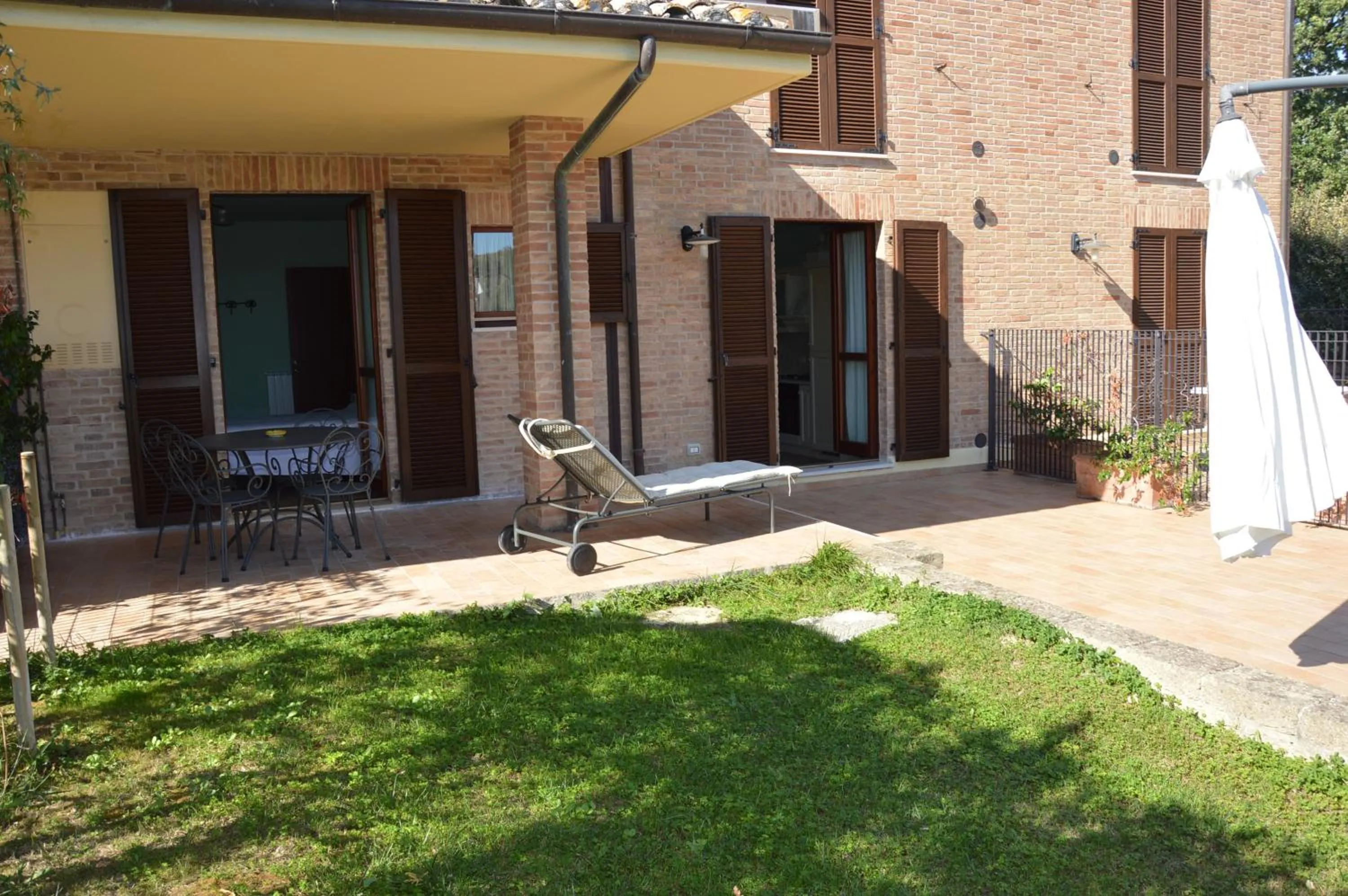 Patio in Cumana Blu Apartments