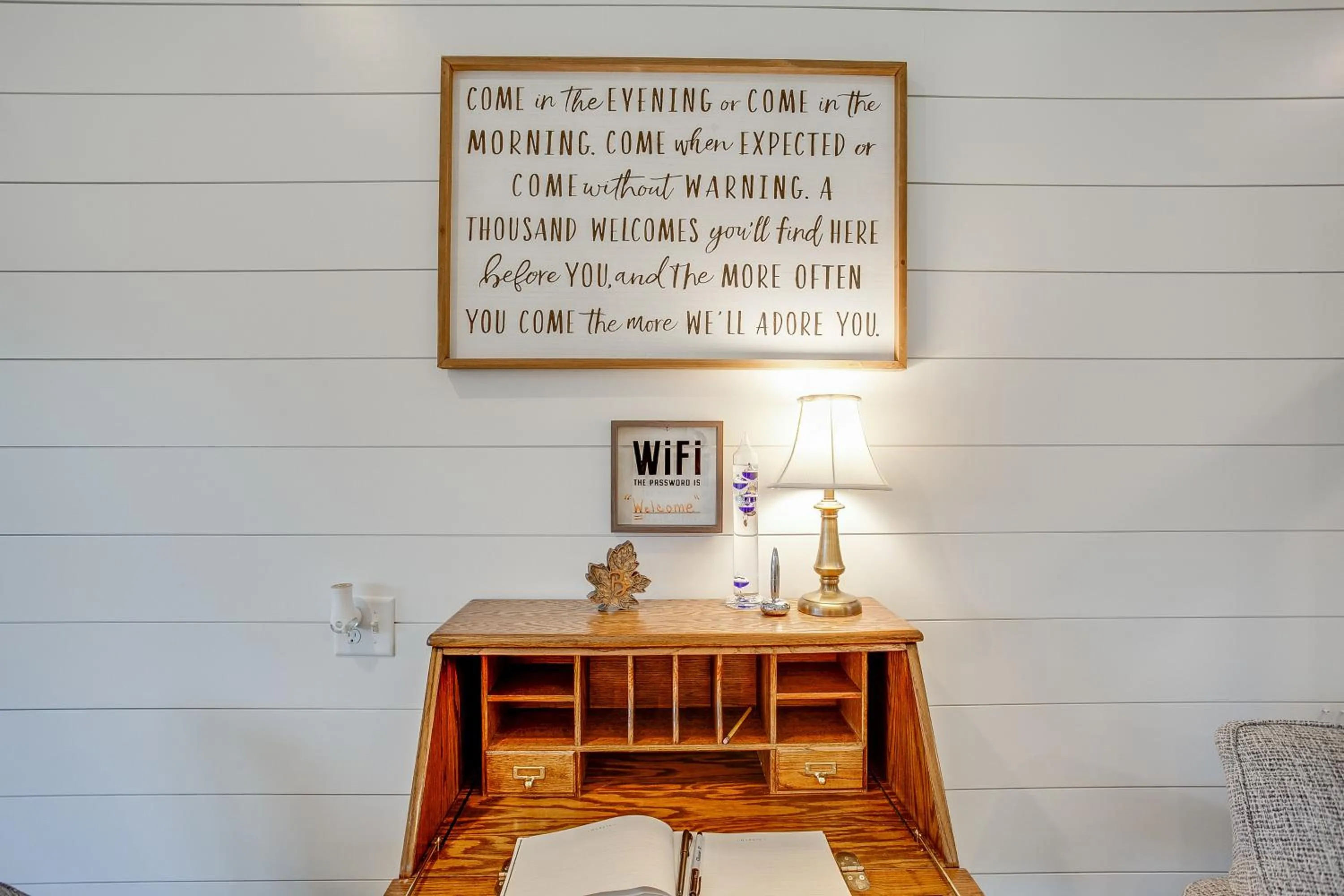 Lobby or reception in Biddle Point Inn