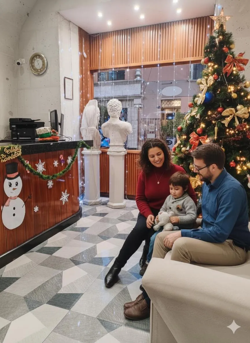 Living room in Hotel San Francisco INN
