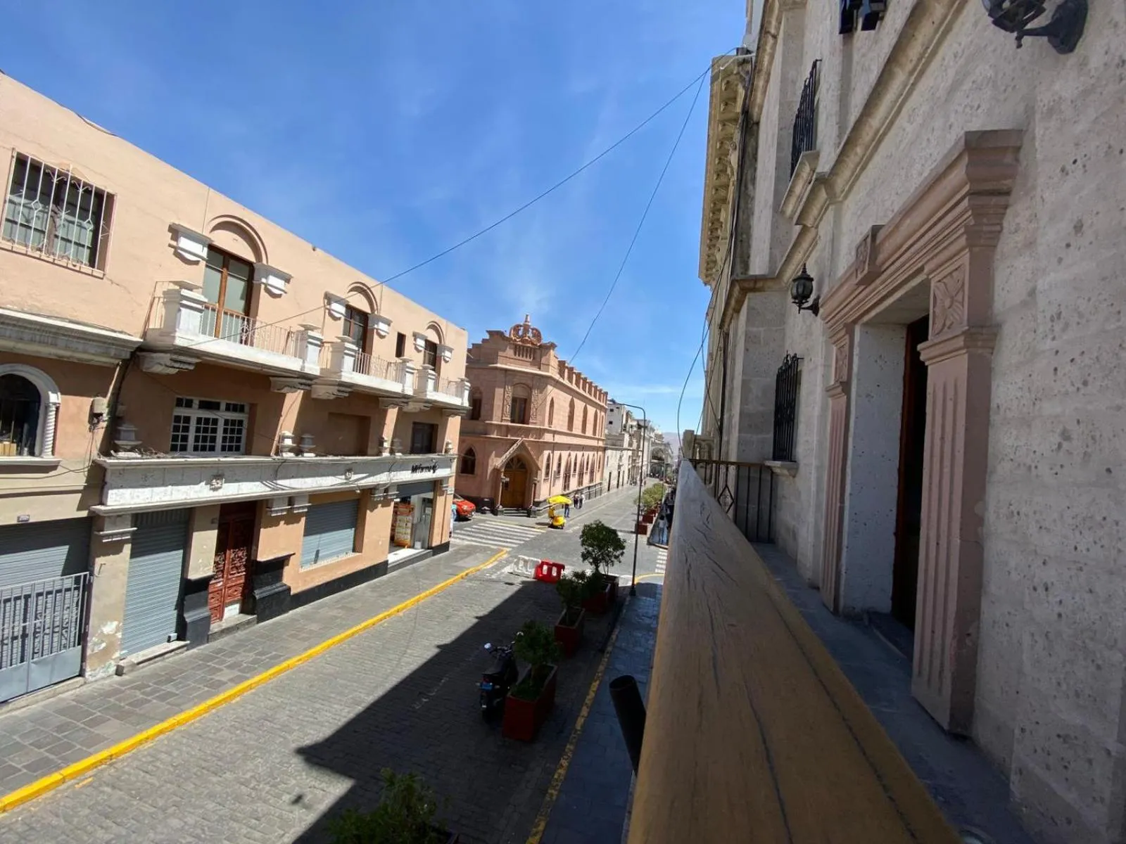 Balcony/Terrace in Hotel San Francisco INN