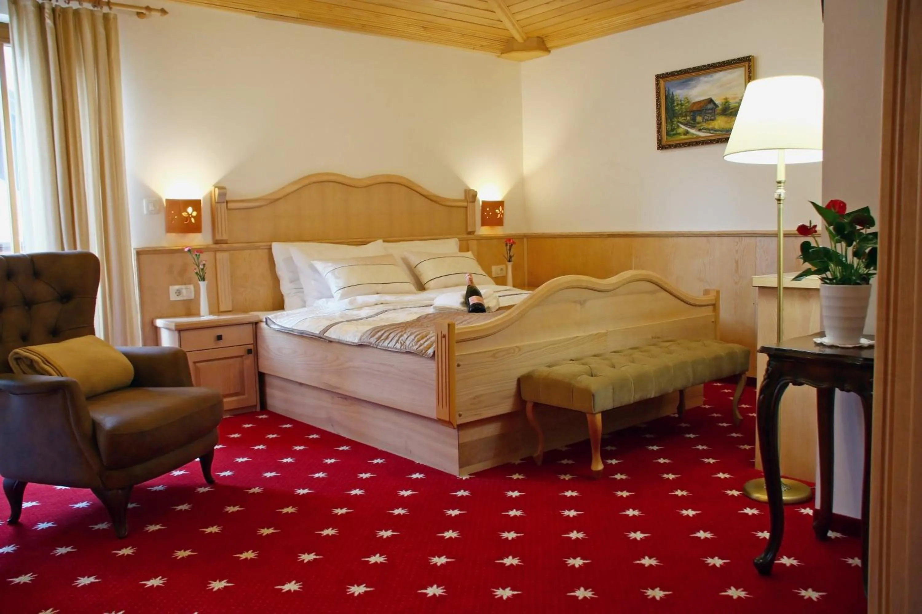 TV and multimedia, Bed in Hotel Planinka