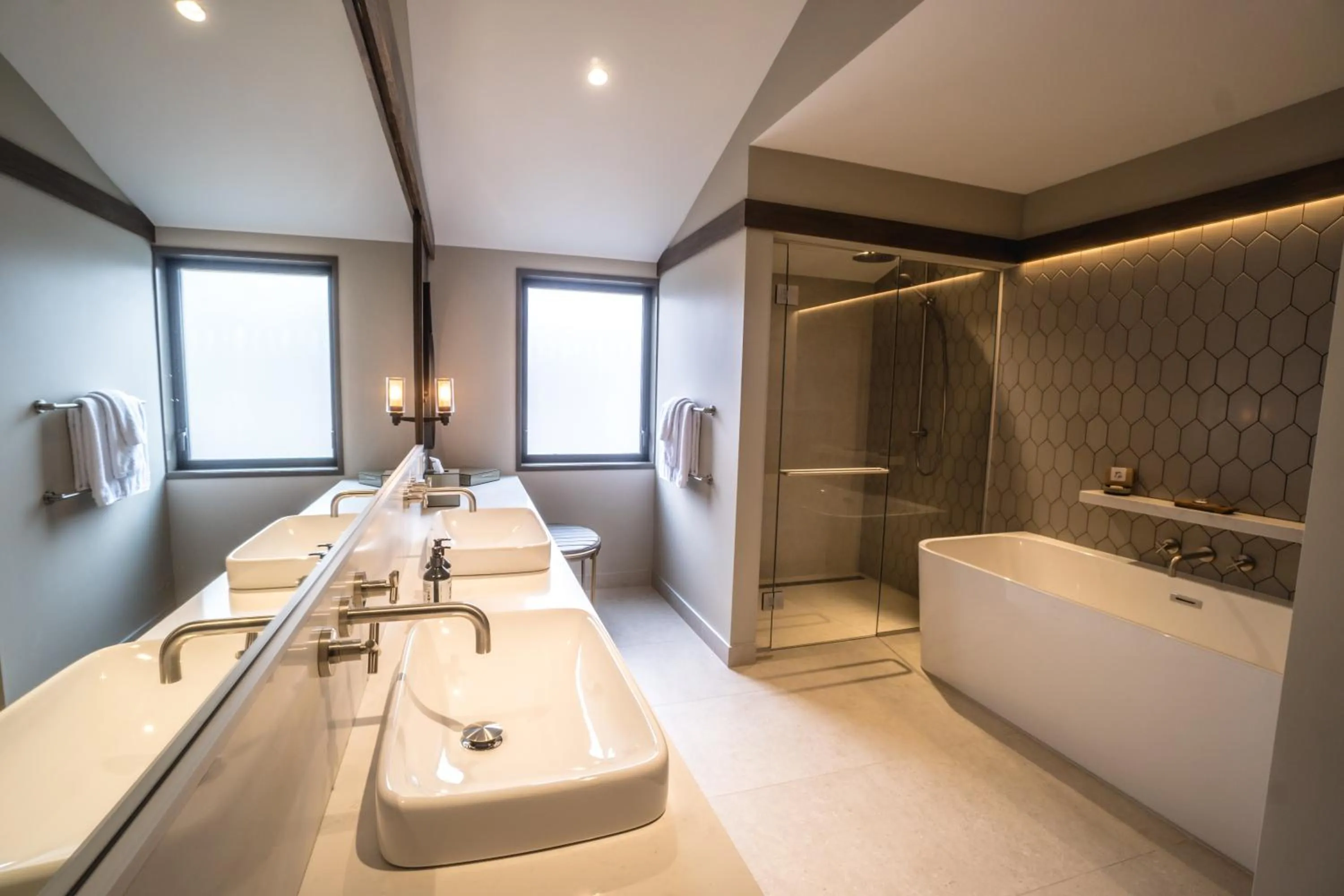 Bathroom in Gibbston Valley Lodge and Spa