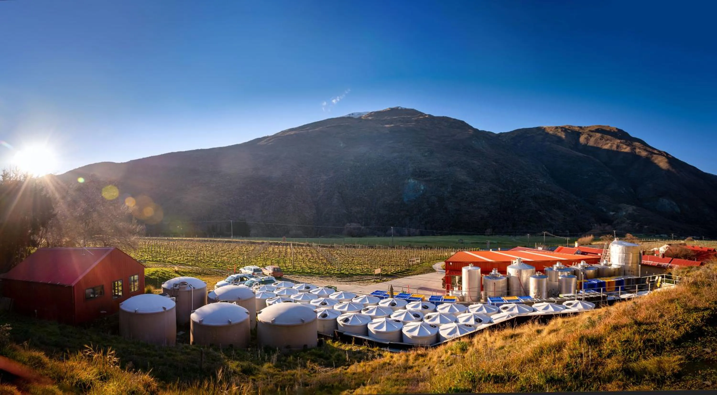 Property building in Gibbston Valley Lodge and Spa