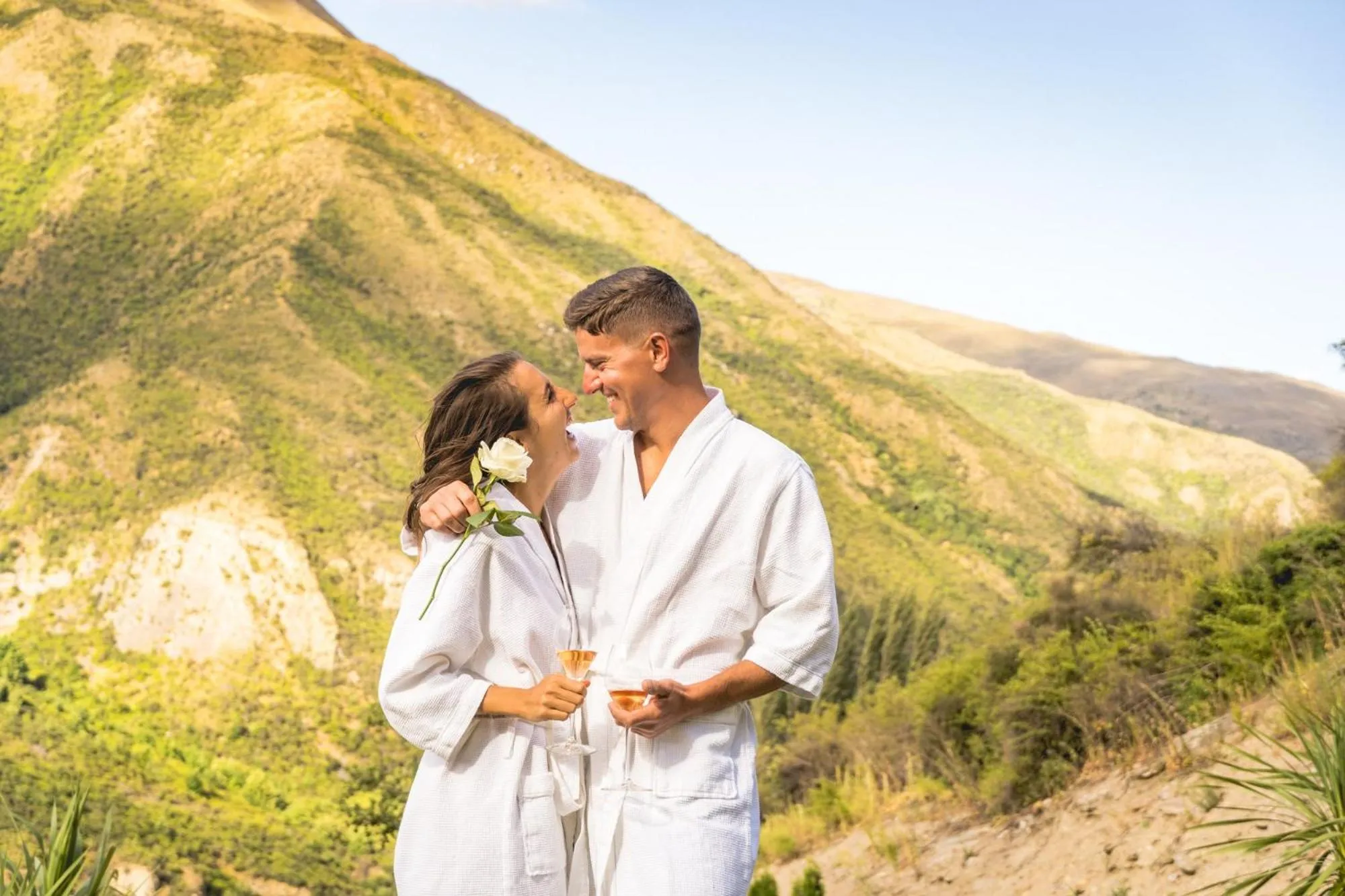 People in Gibbston Valley Lodge and Spa