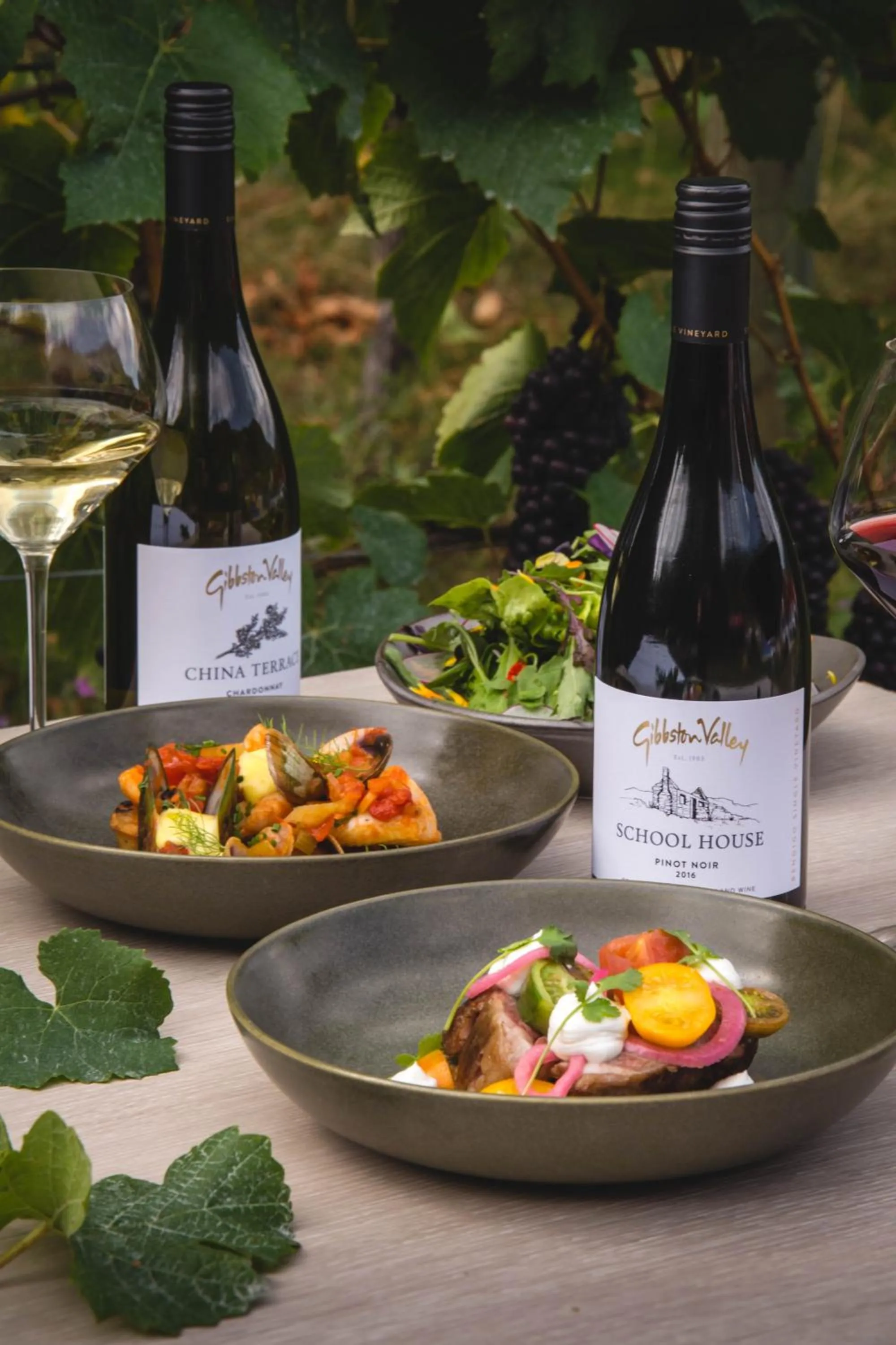 Food and drinks in Gibbston Valley Lodge and Spa