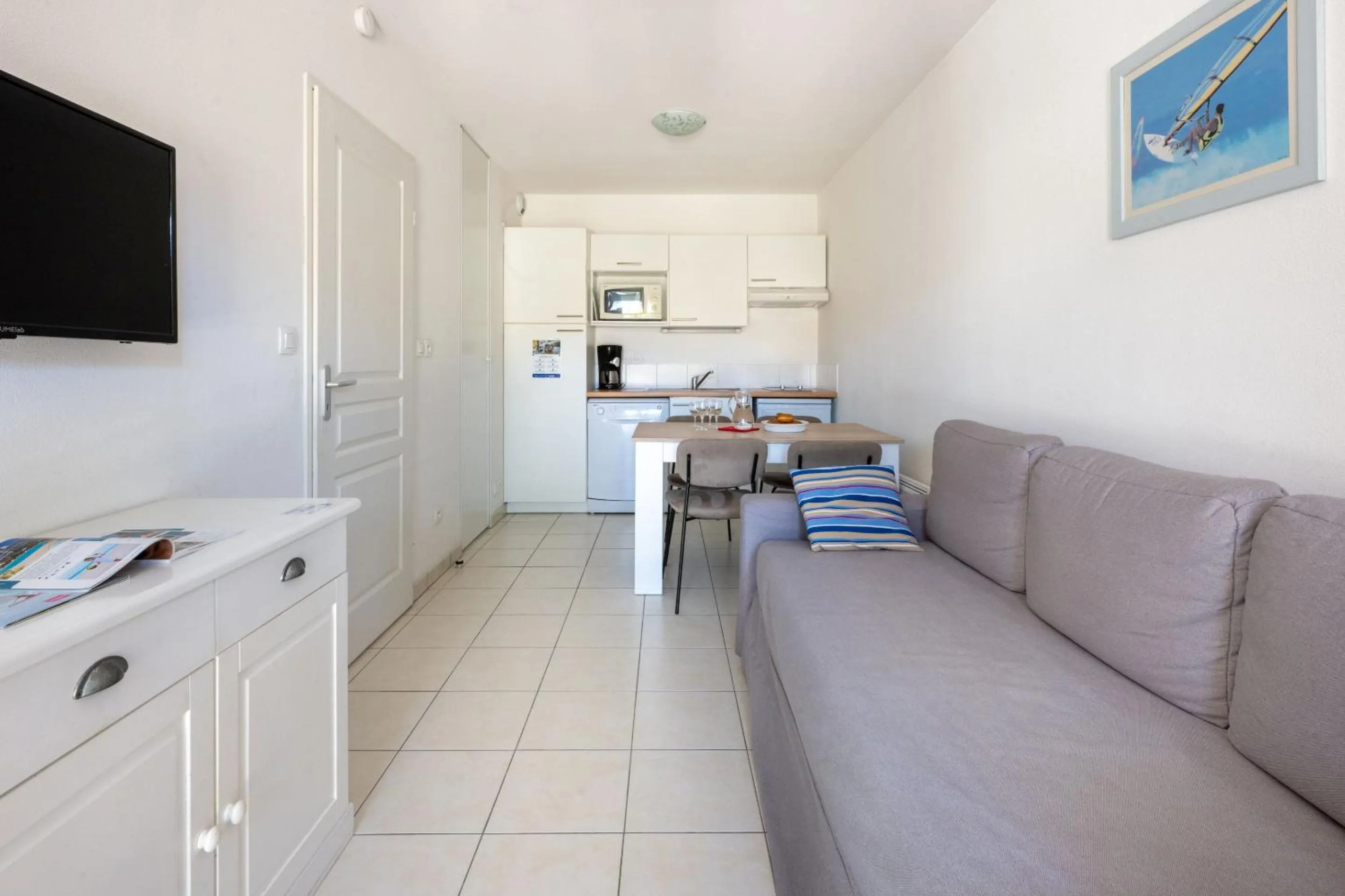 Seating area in Résidence Odalys Le Petit Pont