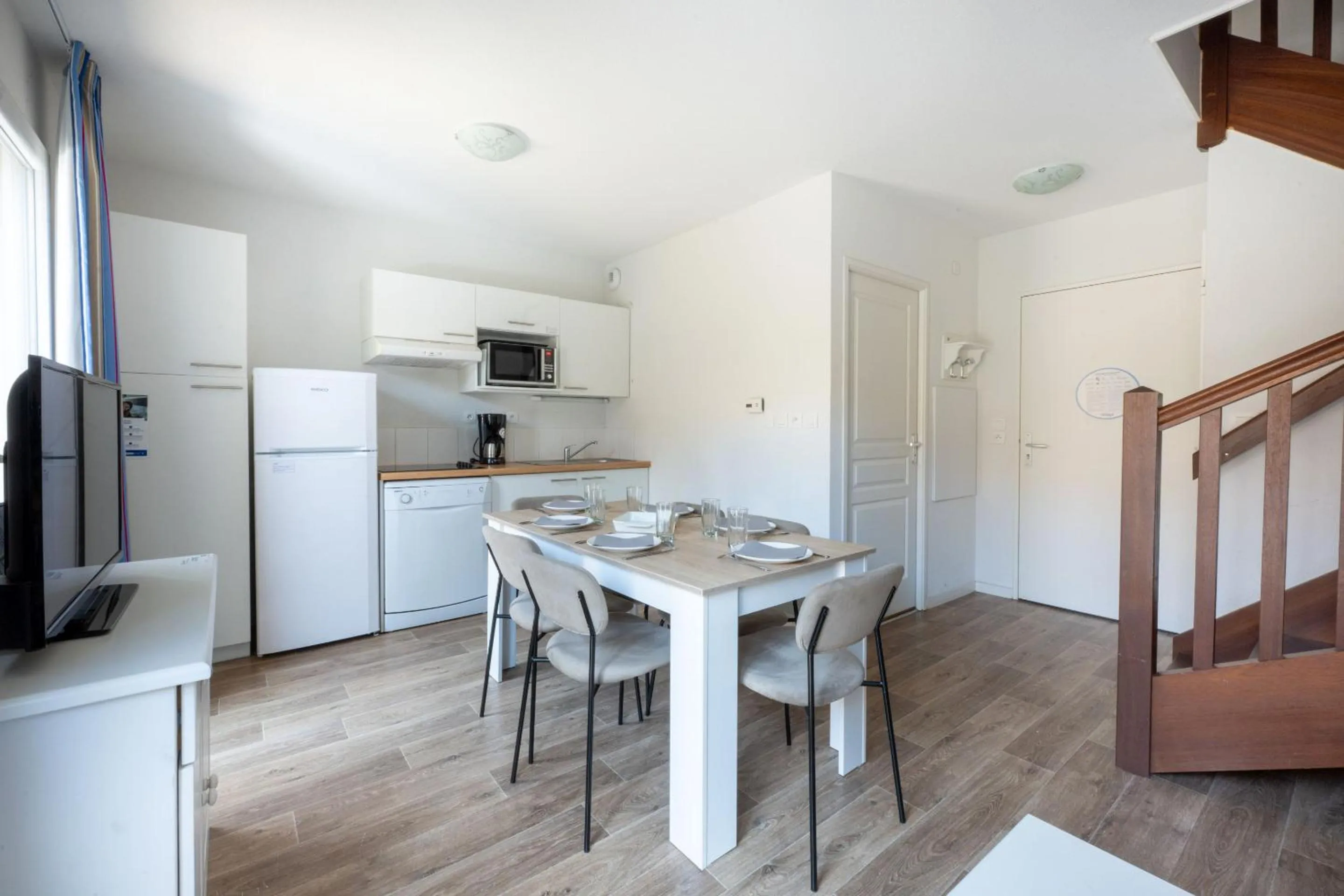 Dining area in Résidence Odalys Le Petit Pont