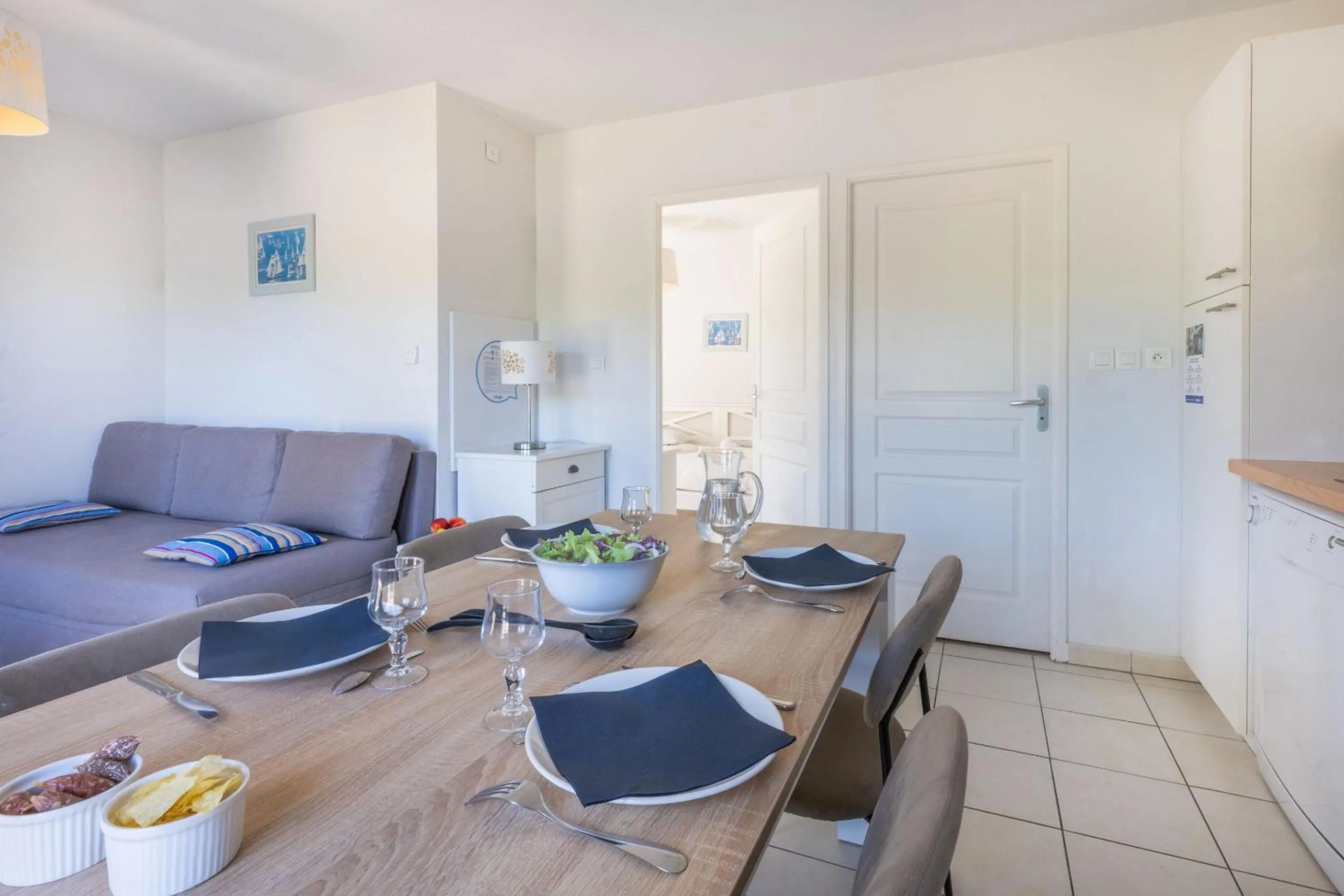 Dining area in Résidence Odalys Le Petit Pont