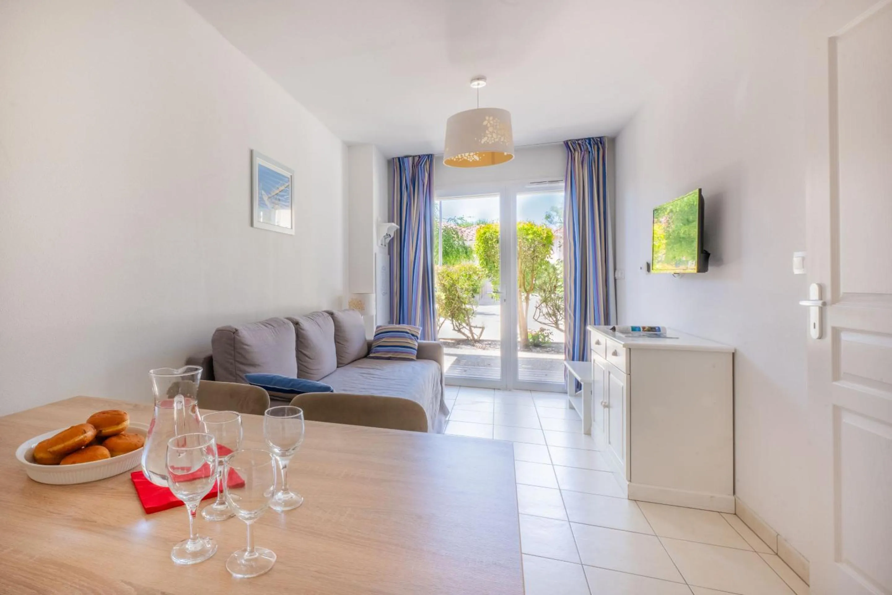 Dining area in Résidence Odalys Le Petit Pont