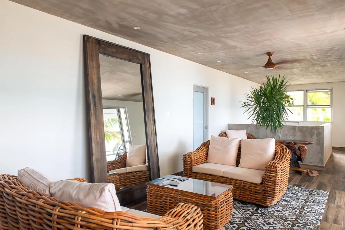 Seating area in Numero Uno Beach House
