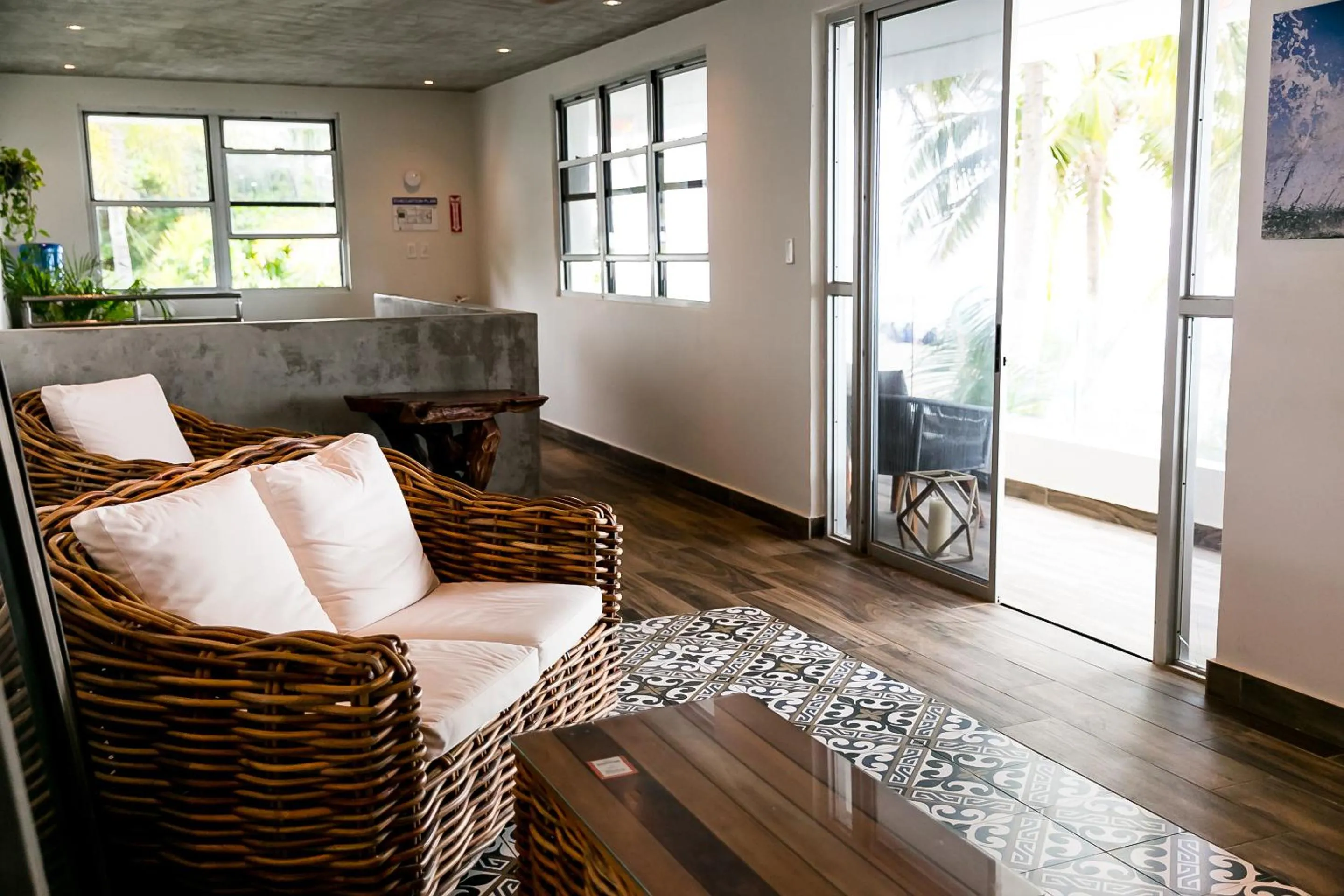 Living room in Numero Uno Beach House