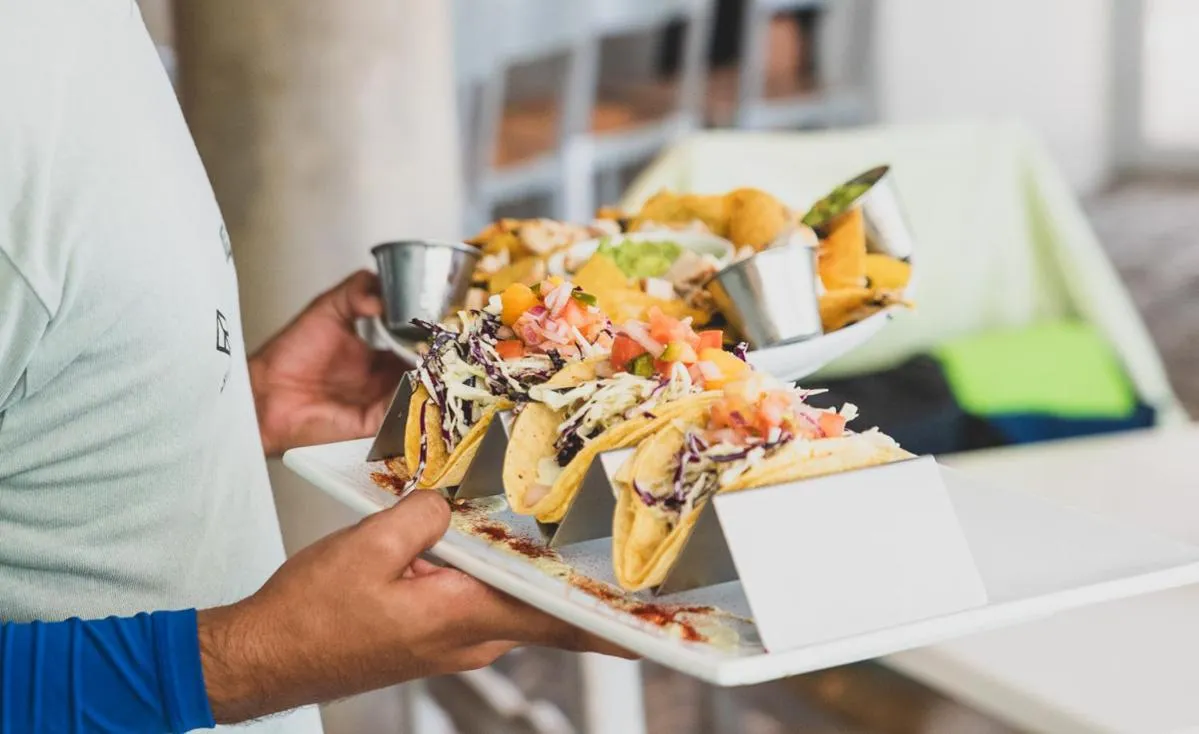 Food and drinks in Numero Uno Beach House