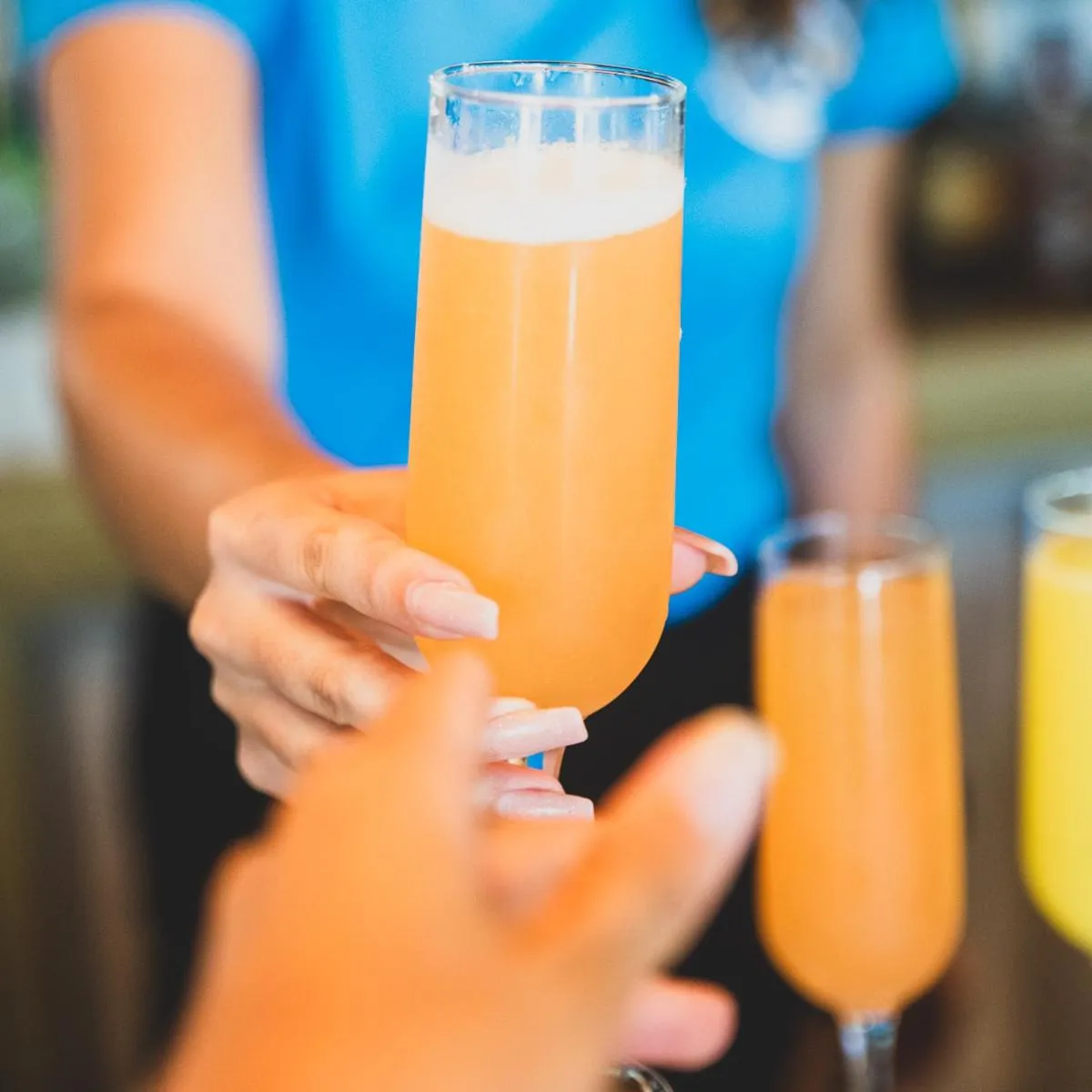 Alcoholic drinks in Numero Uno Beach House