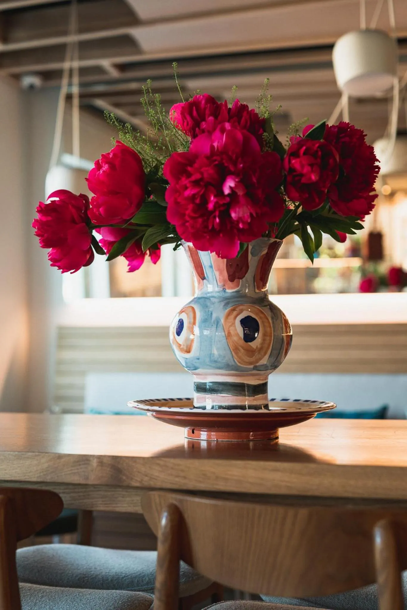 Decorative detail in Hôtel de La Plage