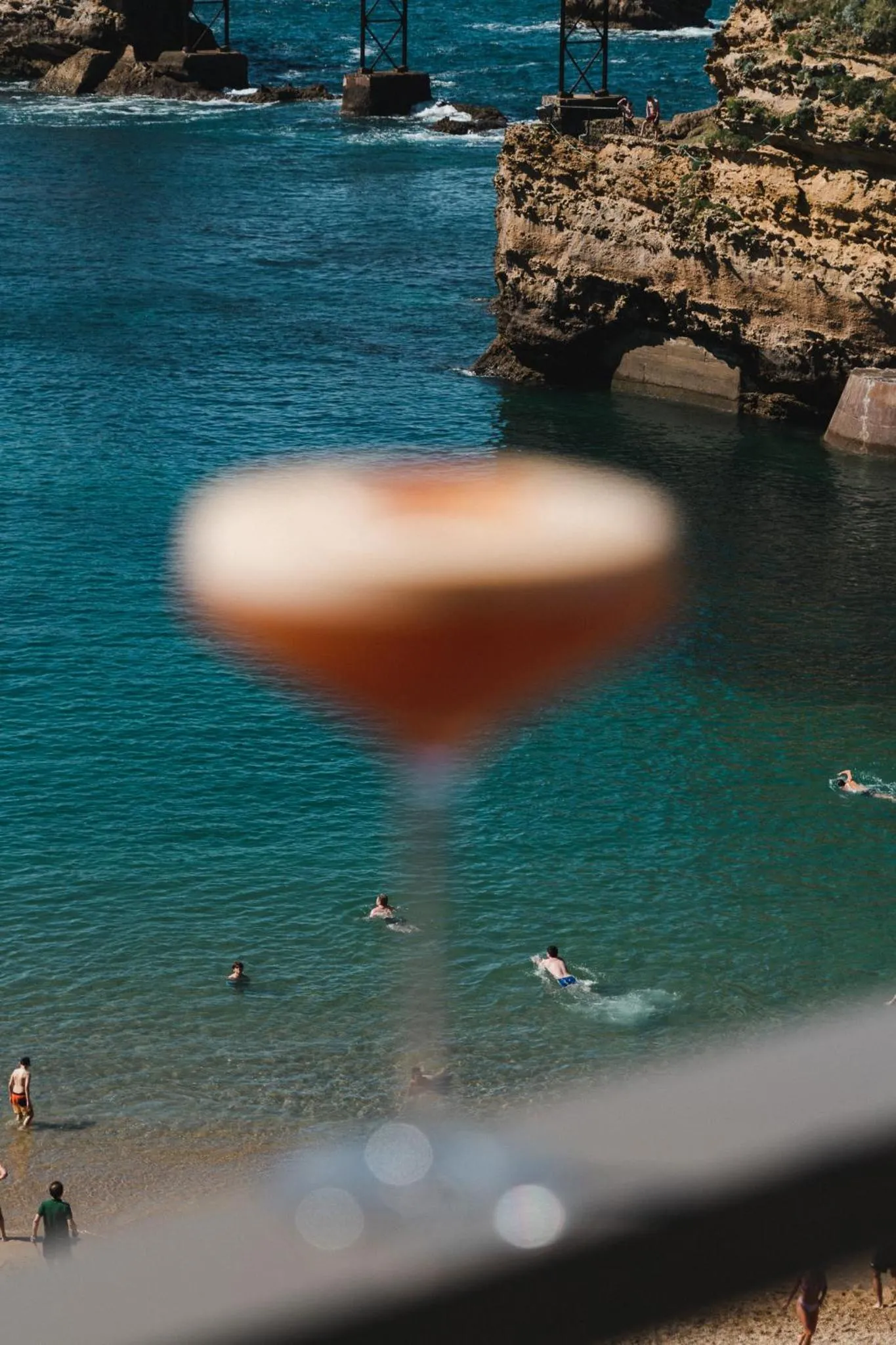 Balcony/Terrace in Hôtel de La Plage