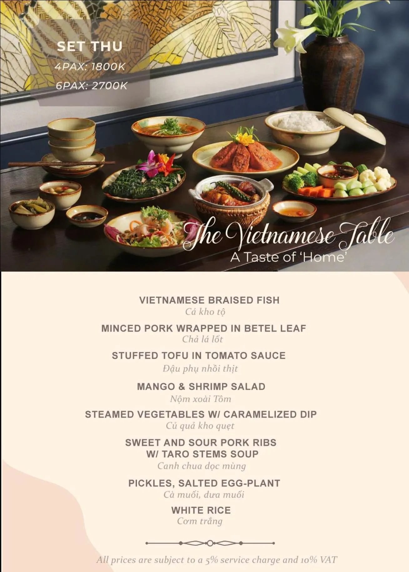 Restaurant/places to eat in Soleil Boutique Hotel Hanoi