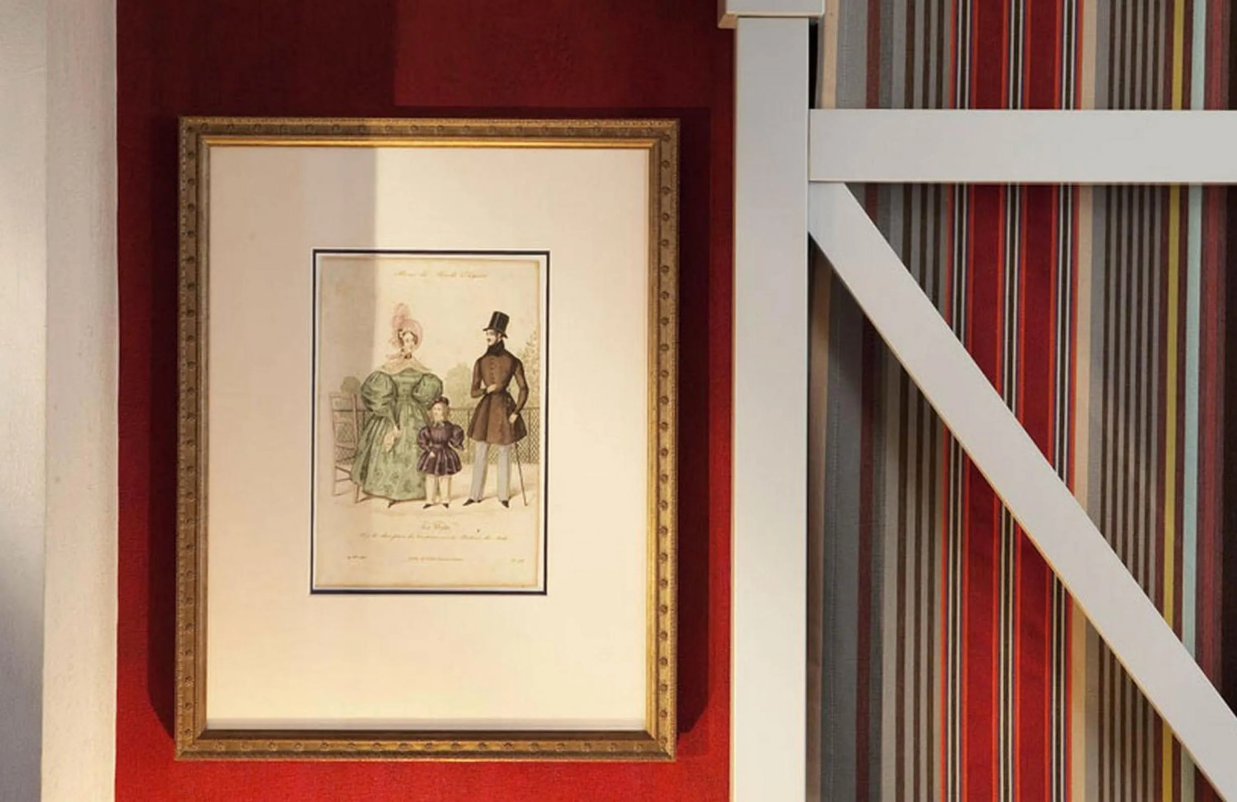 Decorative detail in Hotel Louvre Bons Enfants