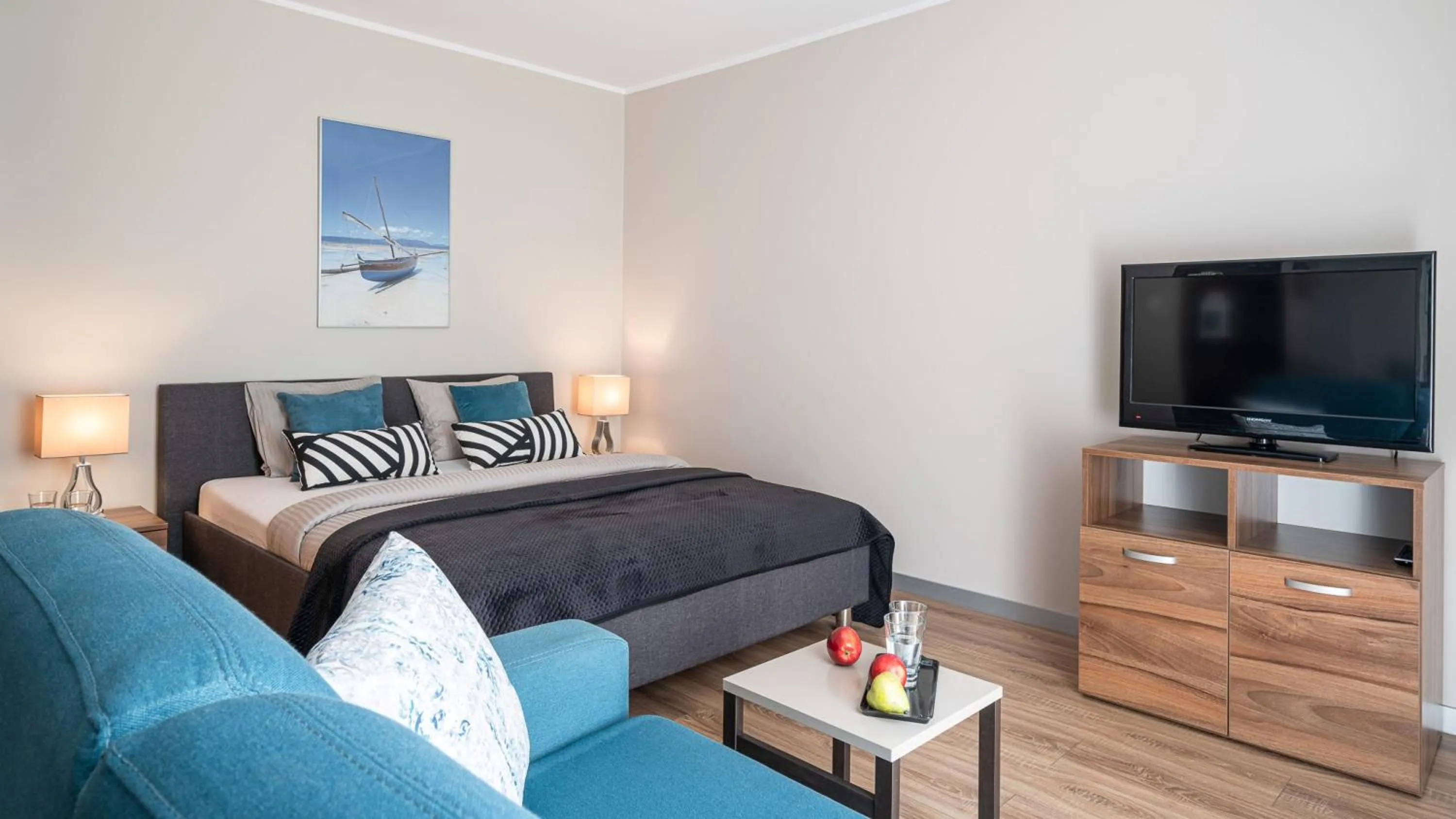 Bed in AbsyntApartments Old Town Wroclaw