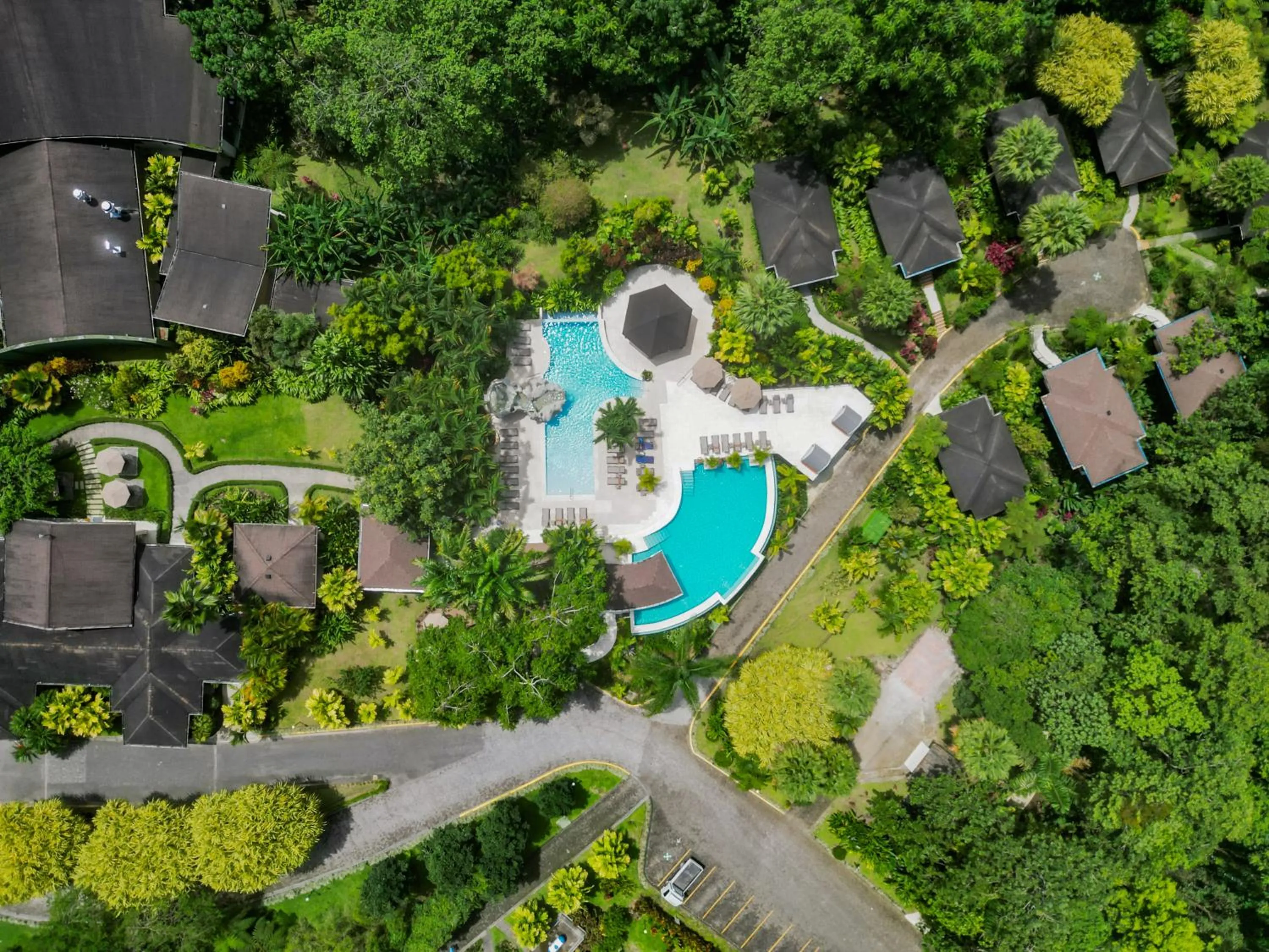 Property building in Hotel Lomas del Volcan