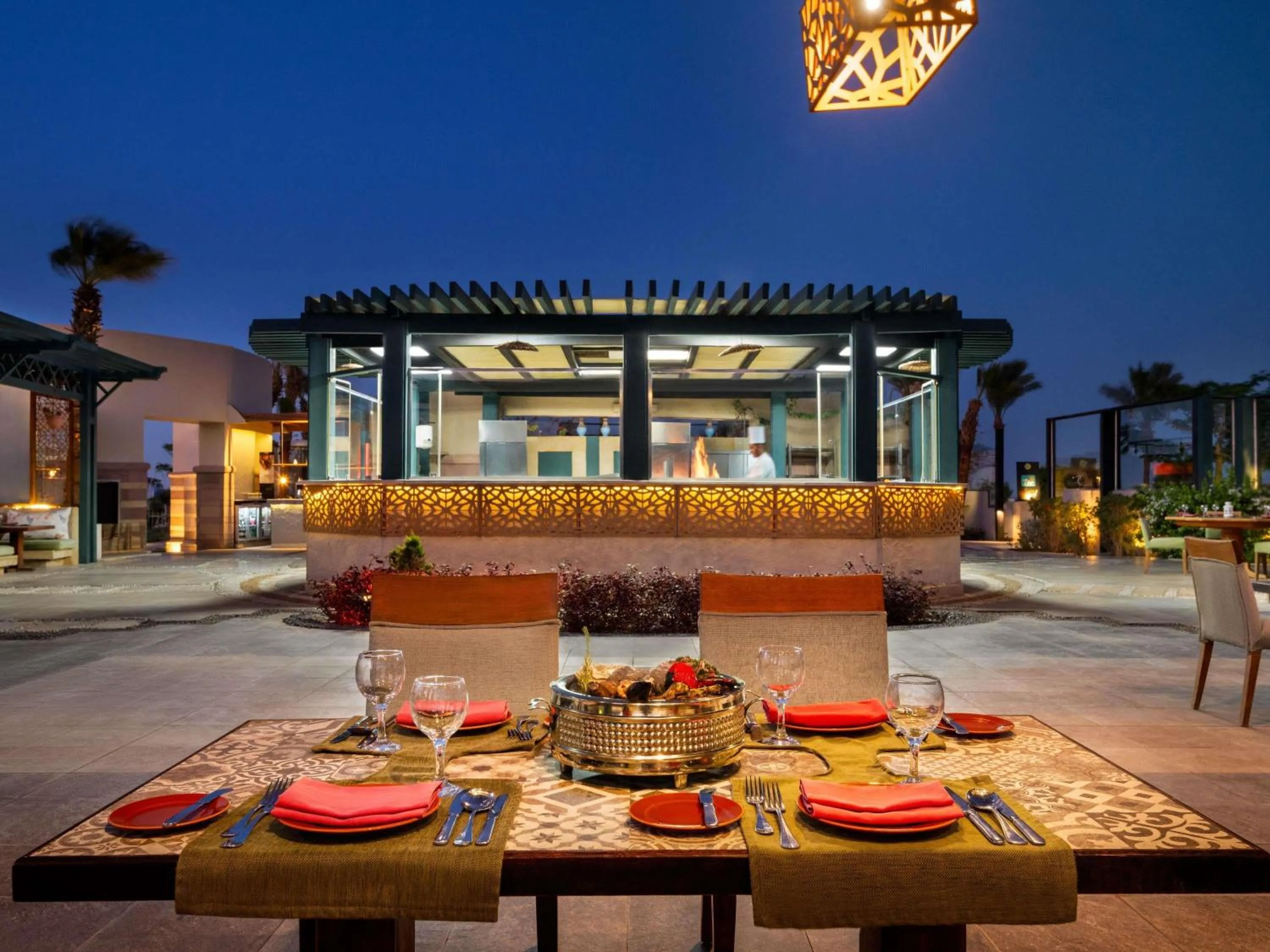 Restaurant/places to eat in Movenpick Waterpark Resort & Spa Soma Bay