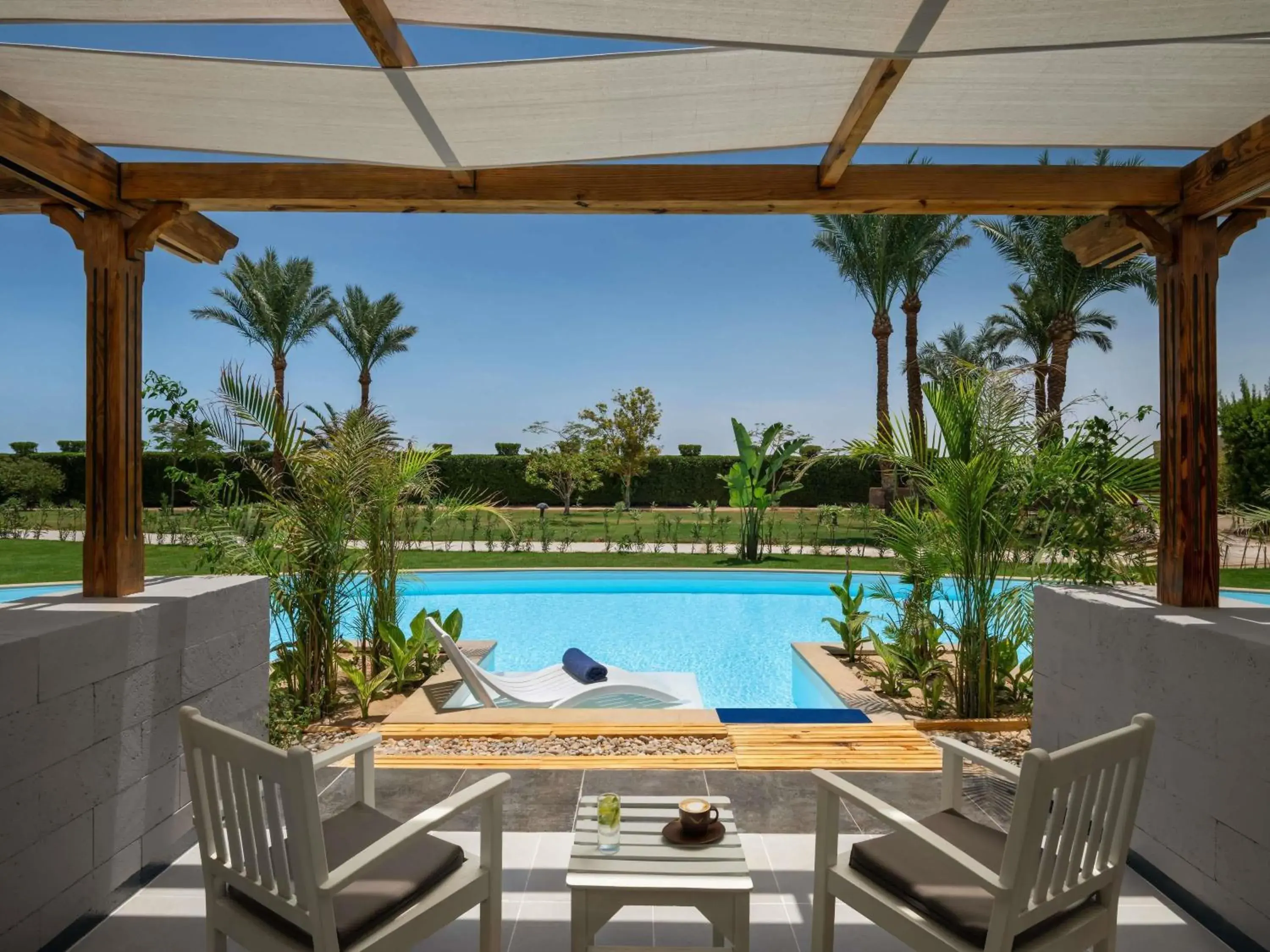 Superior Family Room with Garden View in Movenpick Waterpark Resort & Spa Soma Bay Superior Family Room with Garden View in Movenpick Waterpark Resort & Spa Soma Bay