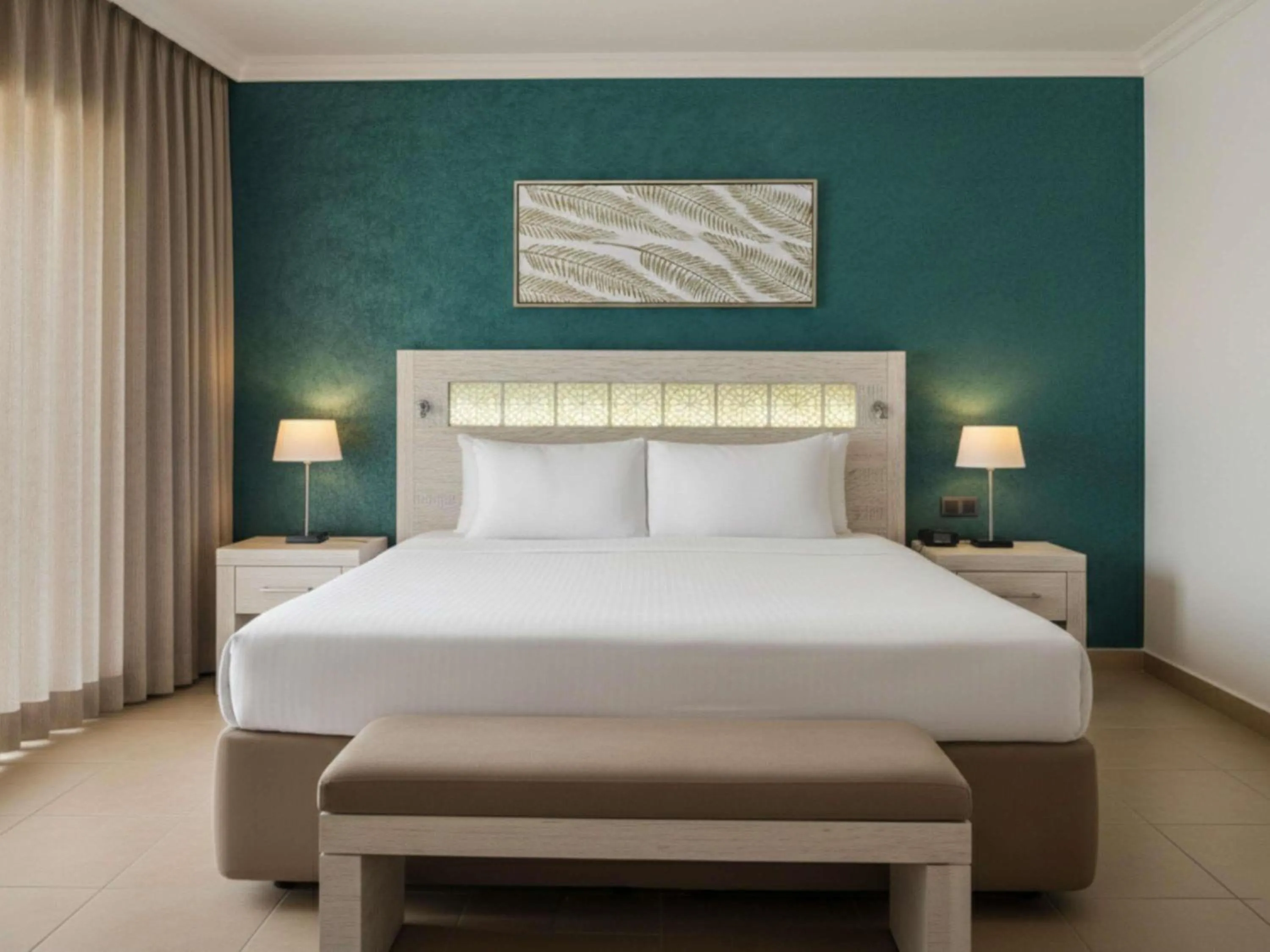 Bedroom, Bed in Movenpick Waterpark Resort & Spa Soma Bay