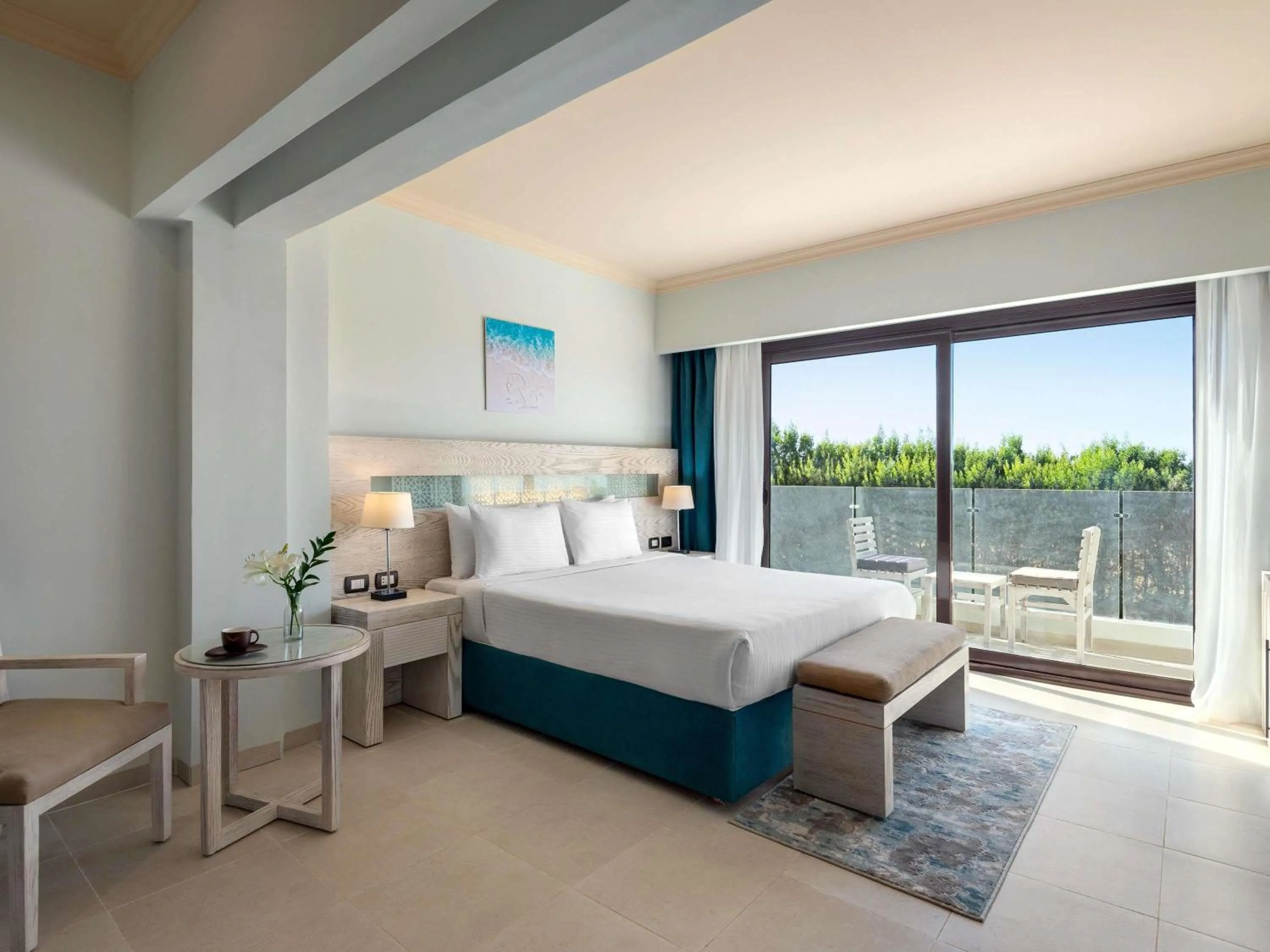 Bedroom, Bed in Movenpick Waterpark Resort & Spa Soma Bay