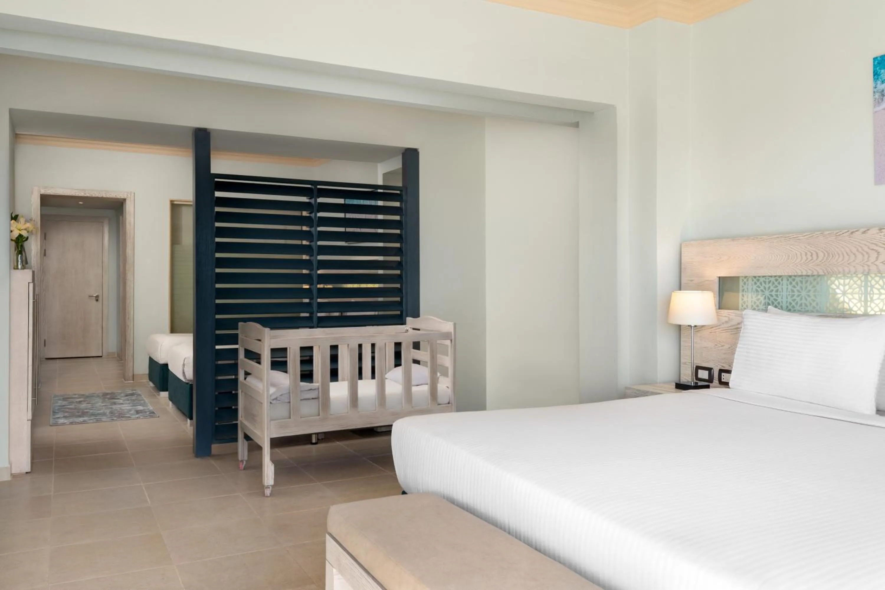 Bed in Movenpick Waterpark Resort & Spa Soma Bay