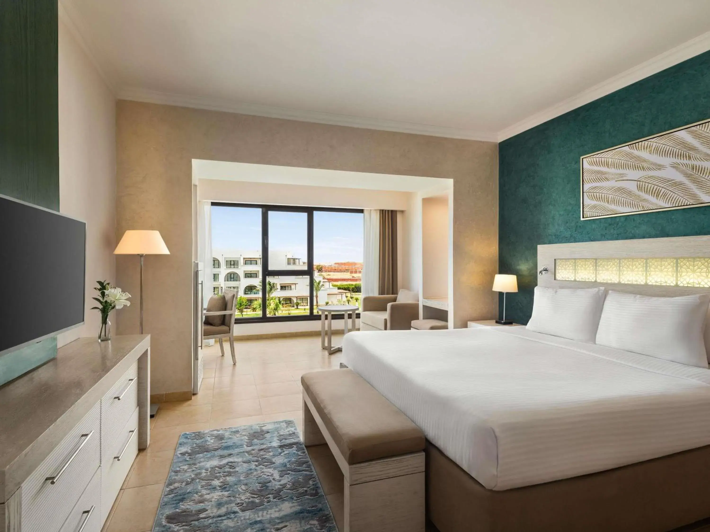 Deluxe Queen Room with Mountain View in Movenpick Waterpark Resort & Spa Soma Bay Deluxe Queen Room with Mountain View in Movenpick Waterpark Resort & Spa Soma Bay