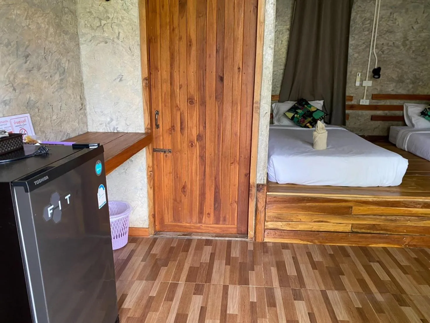 Bed in The Nanda Resort