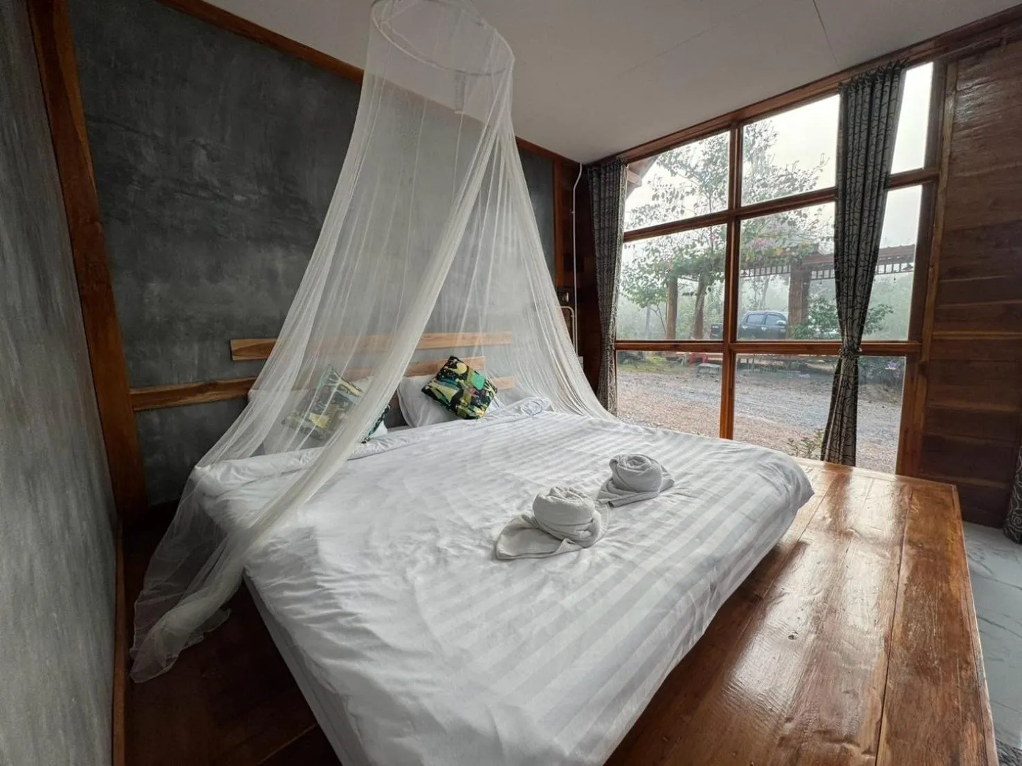 Bed in The Nanda Resort