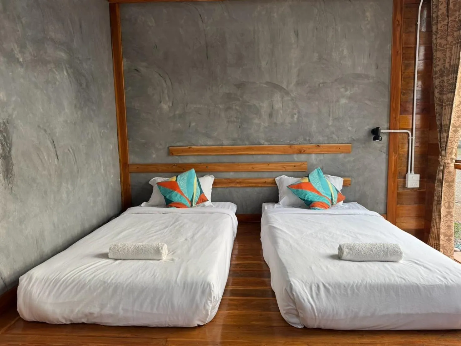 Bed in The Nanda Resort